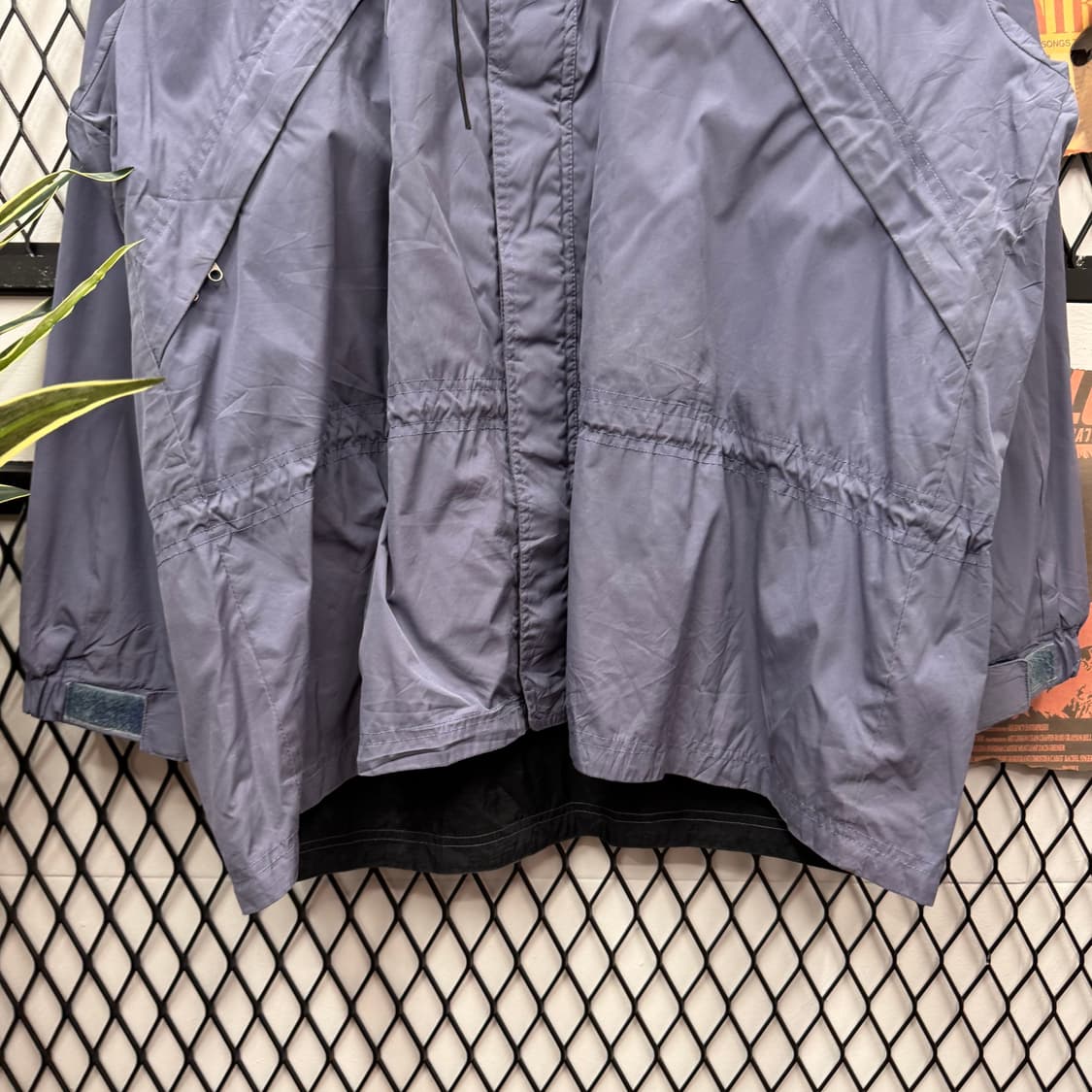 90s 나이키 X ACG 올드스쿨 바람막이 전면 빅포켓 포인트 퍼플 블랙 상품이미지4