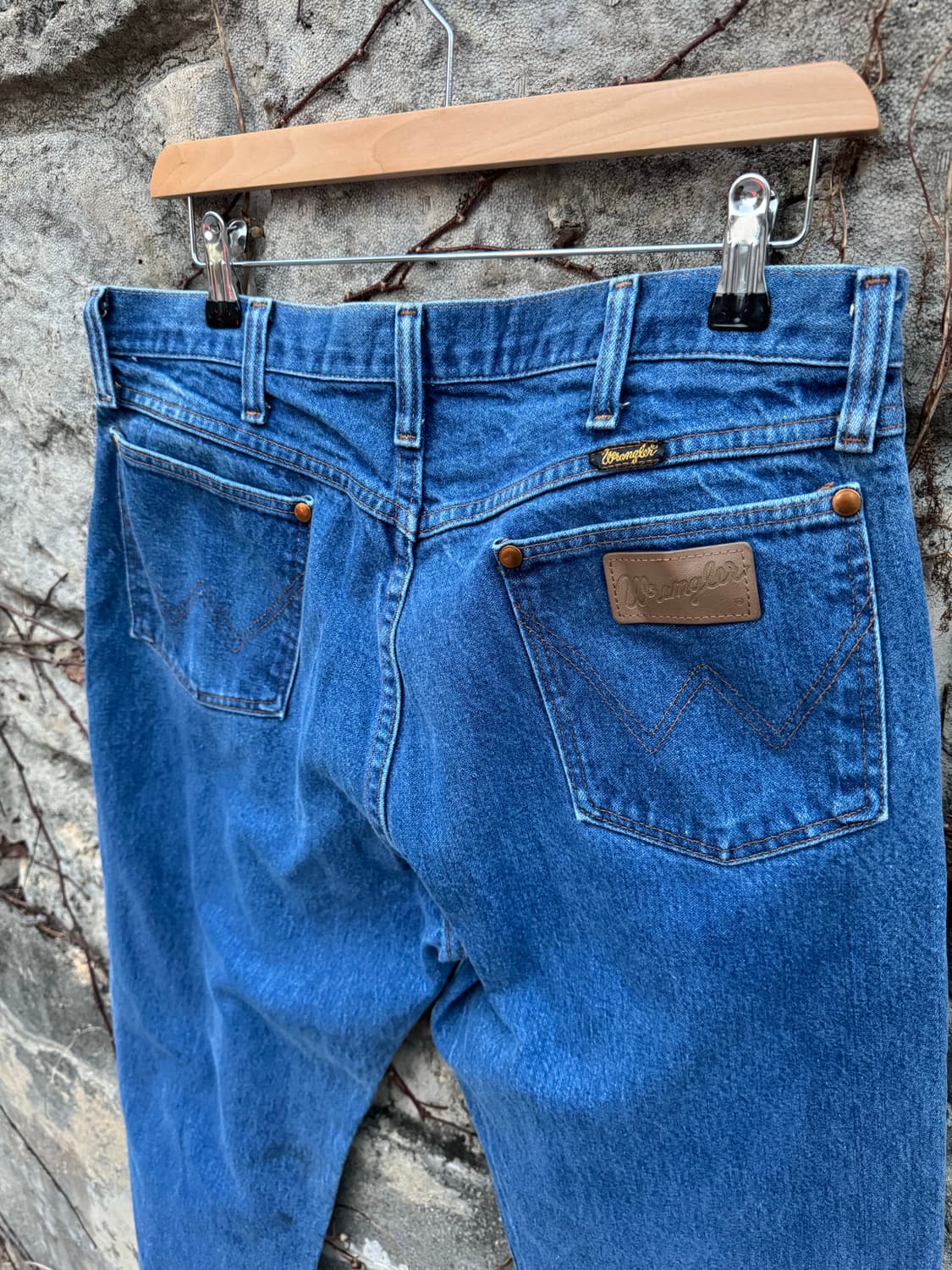 90s 랭글러 usa 빈티지 13mwz 카우보이컷 웨스턴 데님 팬츠 상품이미지5