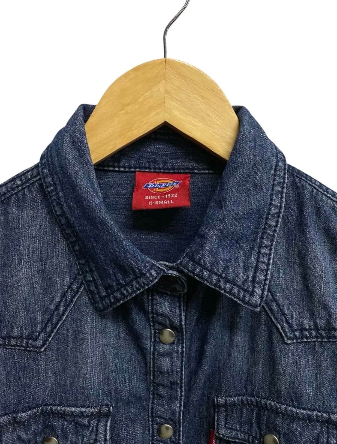 디키즈 Dickies 데님 셔츠 XS 상품이미지4