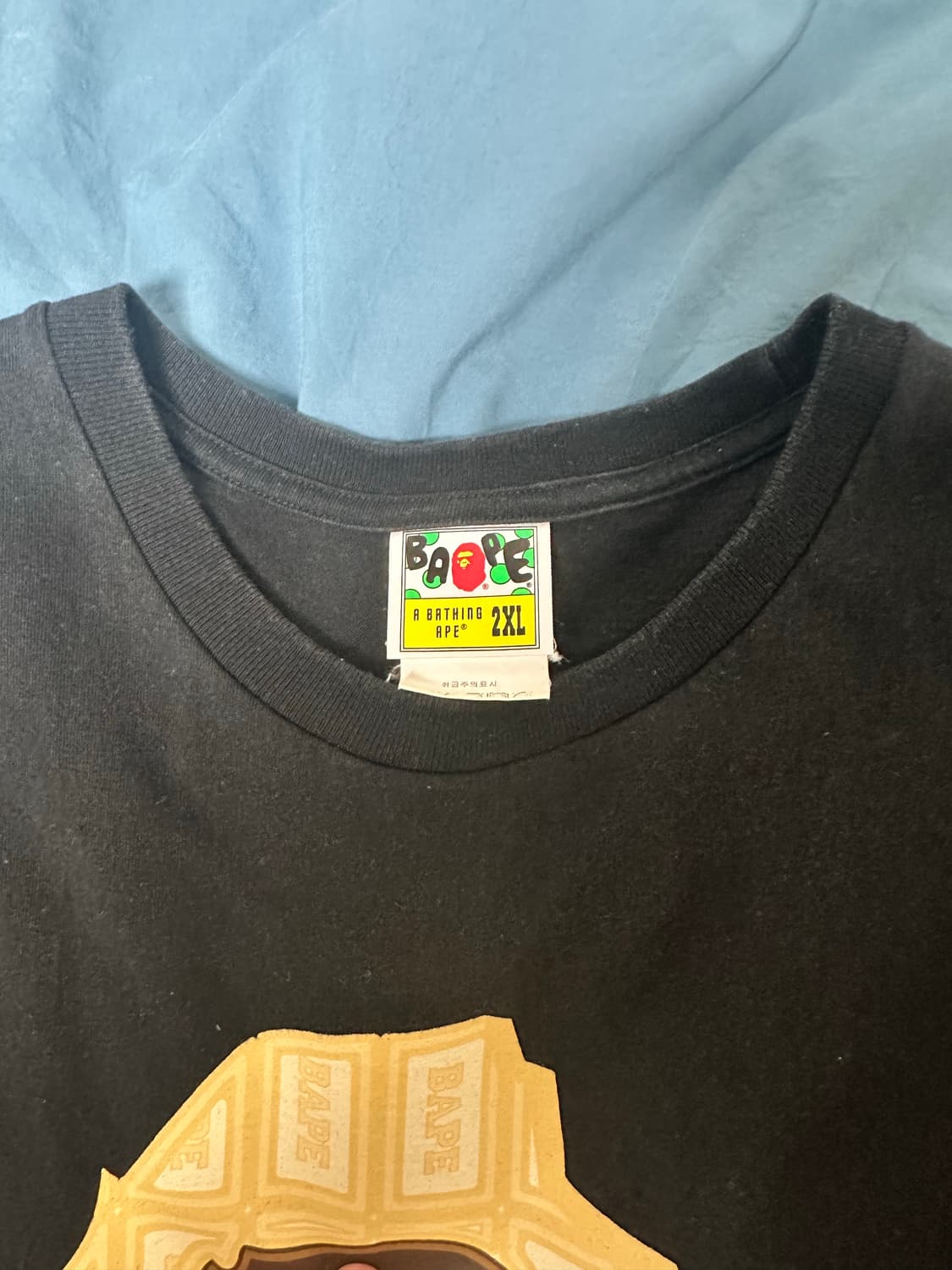 23ss 베이프 빅에이프 티셔츠 2XL 상품이미지3