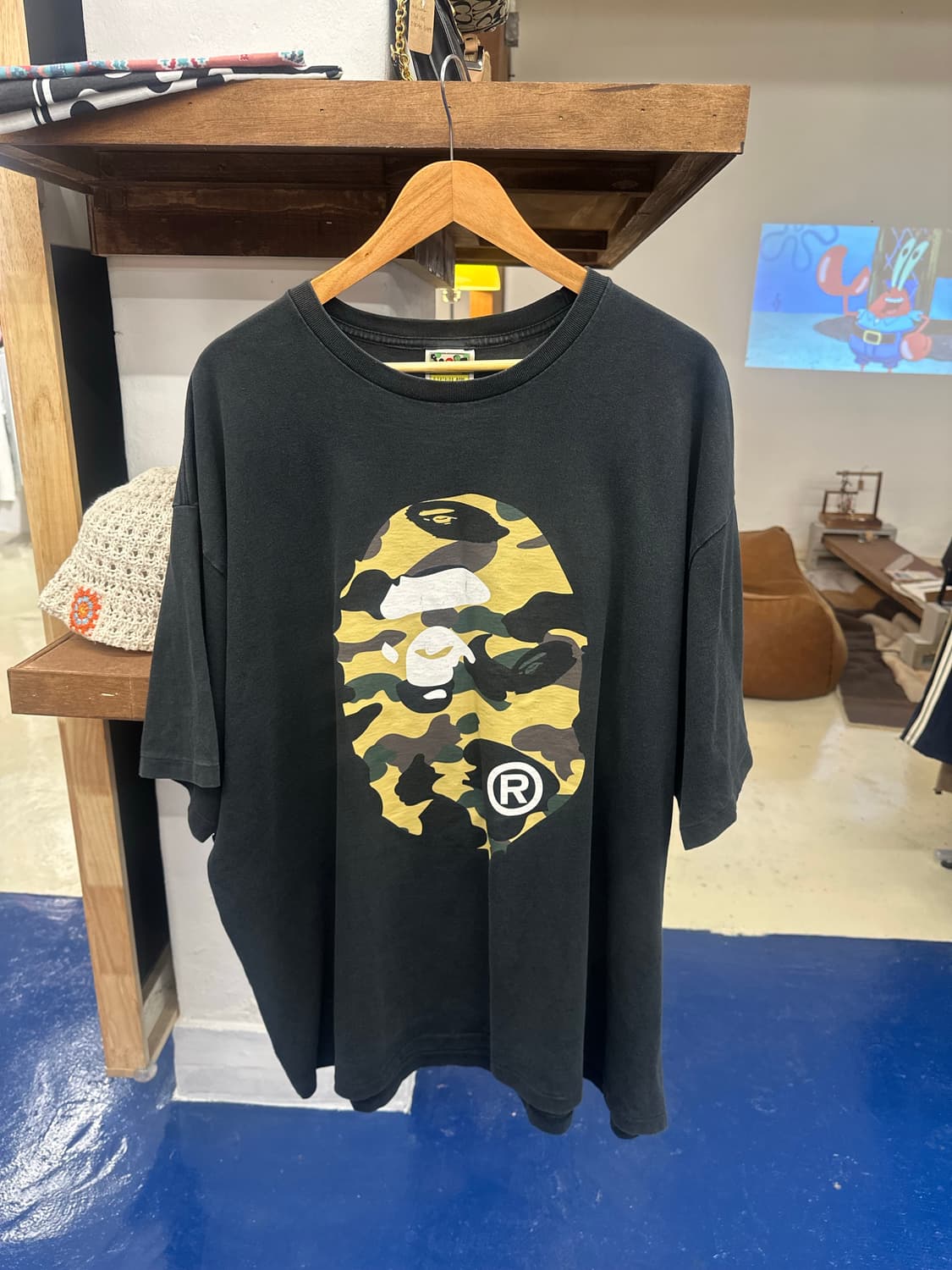 BAPE 베이프 카모 빅사루 반팔티  상품이미지4