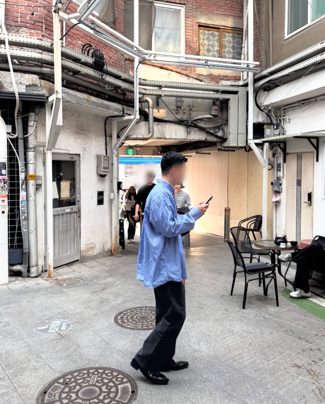 아워레가시 구판(초판) 버로우드 셔츠 52 루즈핏 상품이미지2