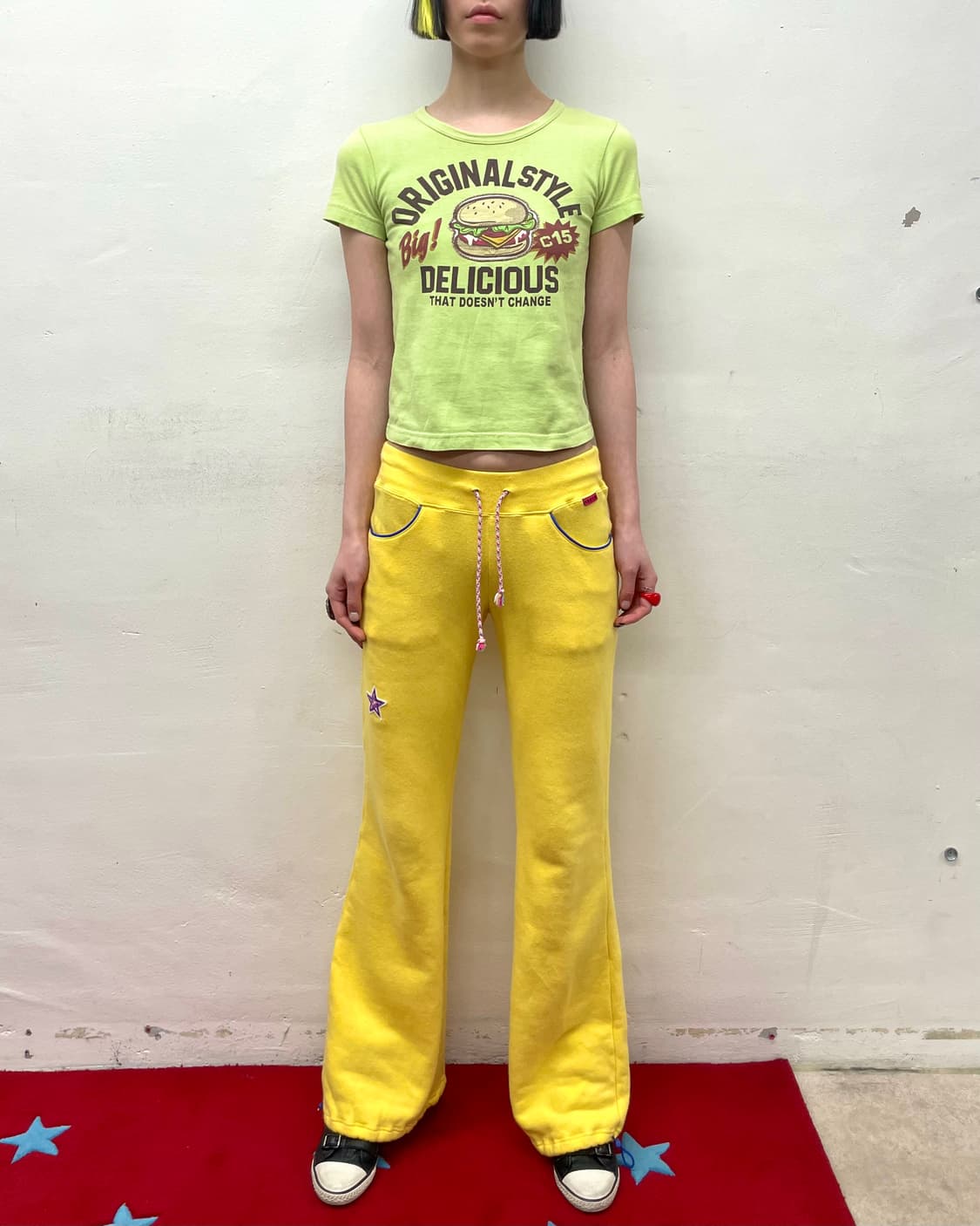 Original Hamburger Green T-Shirt  상품이미지2