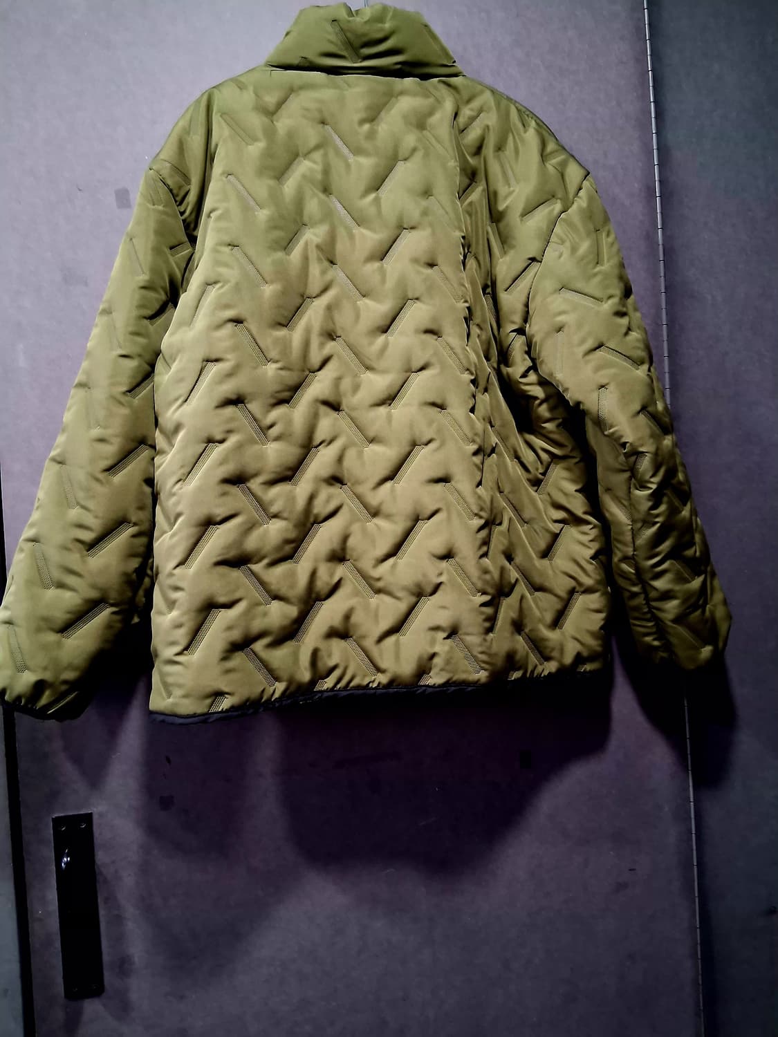 카키 패딩안쪽 솜털 XL 상품이미지2