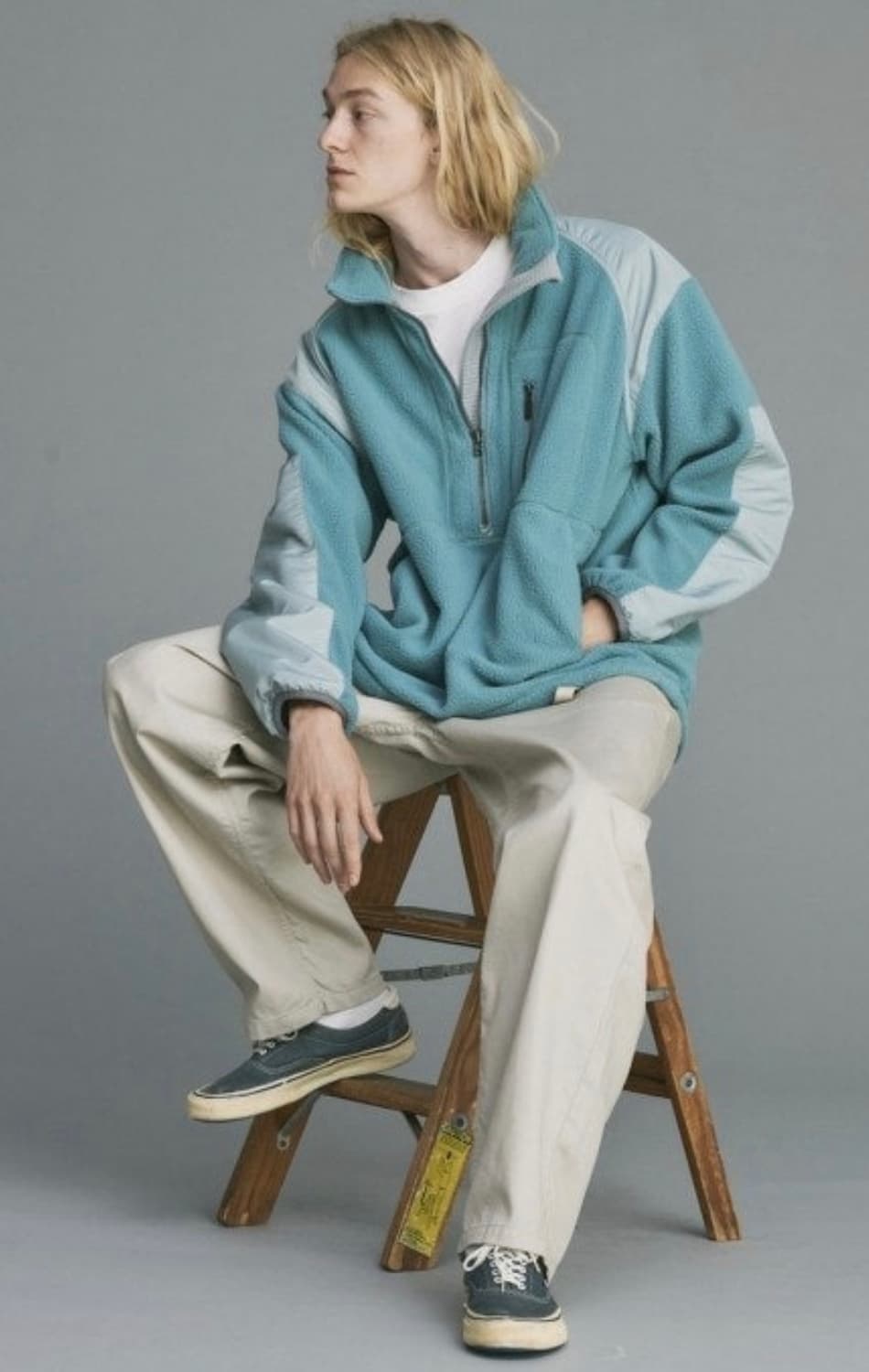 노스퍼플라벨 후리스 판매합니다 상품이미지2