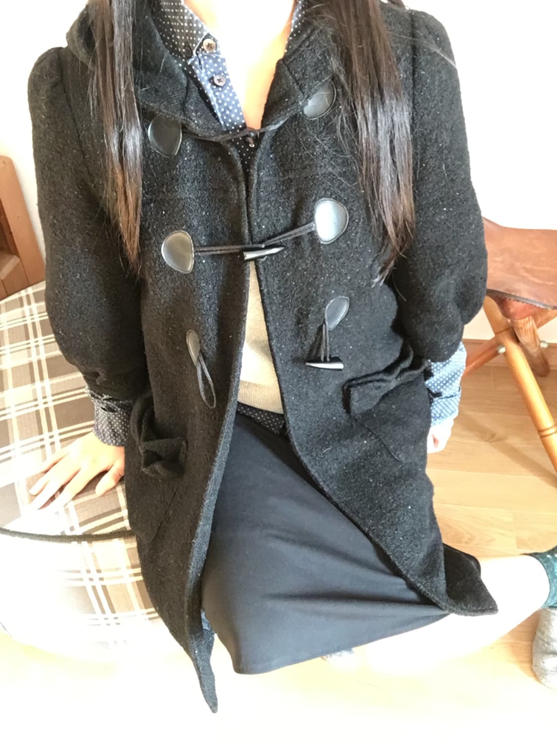 리본 떡볶이 더플 코트 상품이미지4