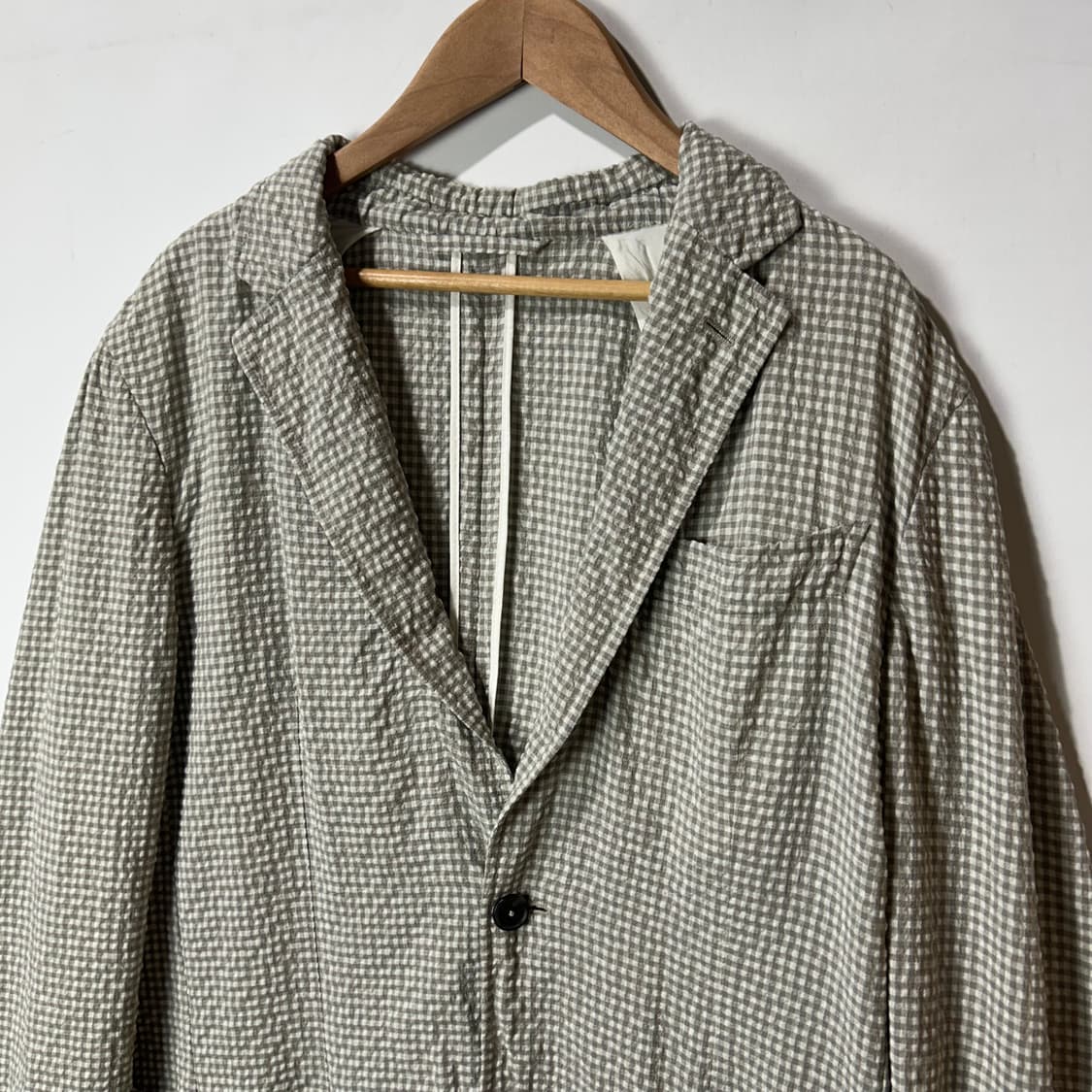 [Ermenegildo Zegna] 에르메네질도 제냐 깅엄 체크 자켓 상품이미지3
