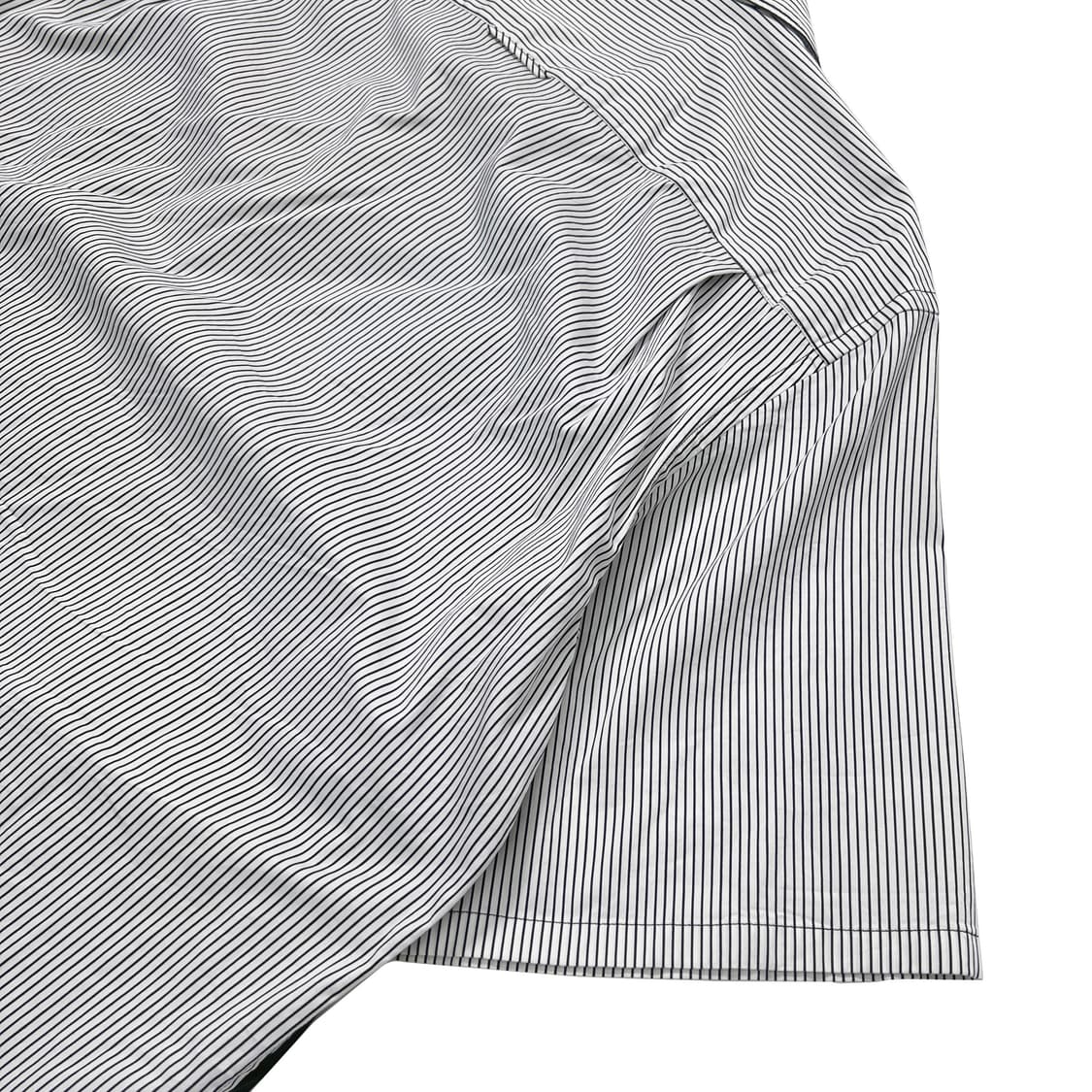 프라다 스트레치 코튼 리나일론 셔츠 화이트 블랙 (XL) 상품이미지6