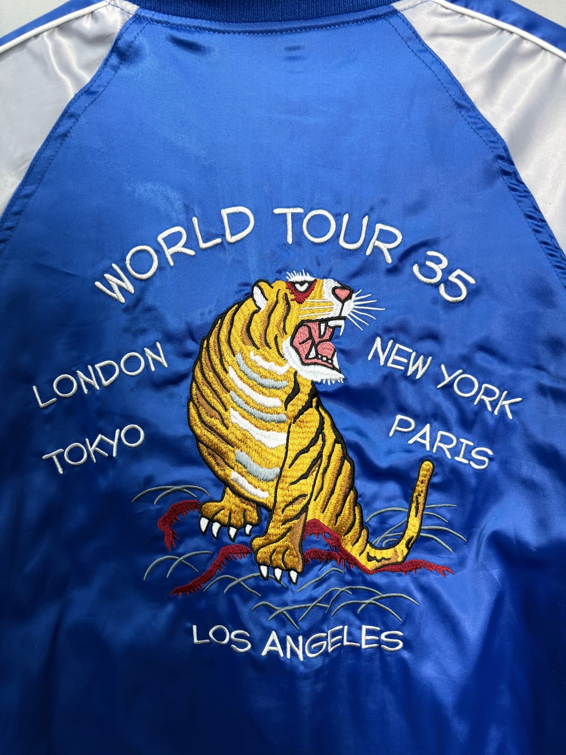 스투시 월드투어 35주년 호랑이 자수 스카쟌 A3594 상품이미지6