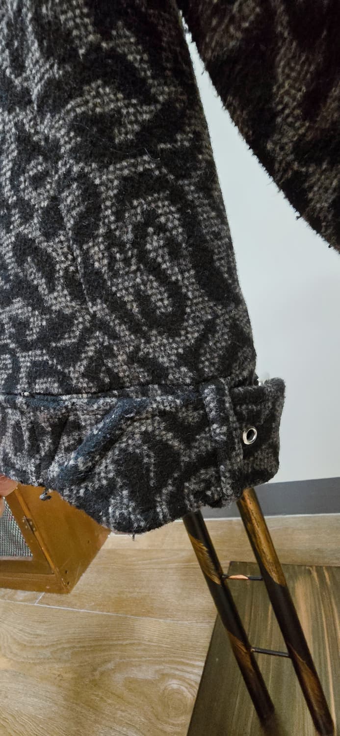 S 오버핏) 새컨디션 /포에버21 패턴 라이더 자켓 상품이미지6