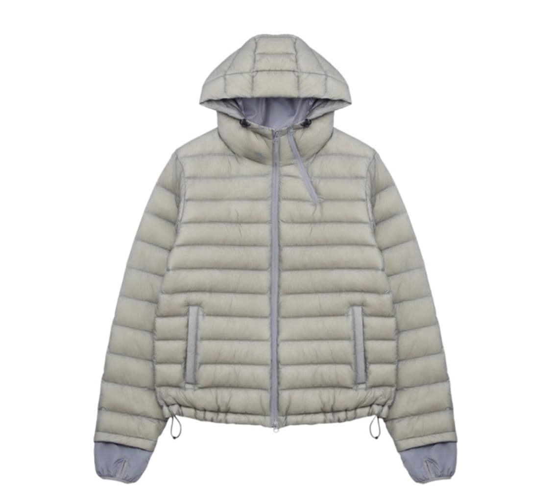 산산기어 서픽스 푸퍼 자켓 그레이 24FW 상품이미지1