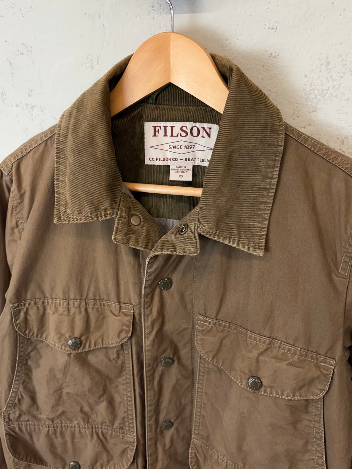 FILSON 필슨 라이트웨이트 브라운 포켓 자켓 상품이미지6