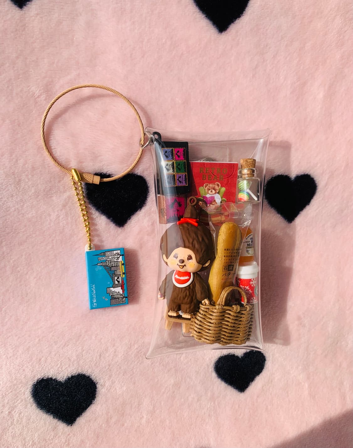 몬치치 카페세트 키체인 상품이미지1