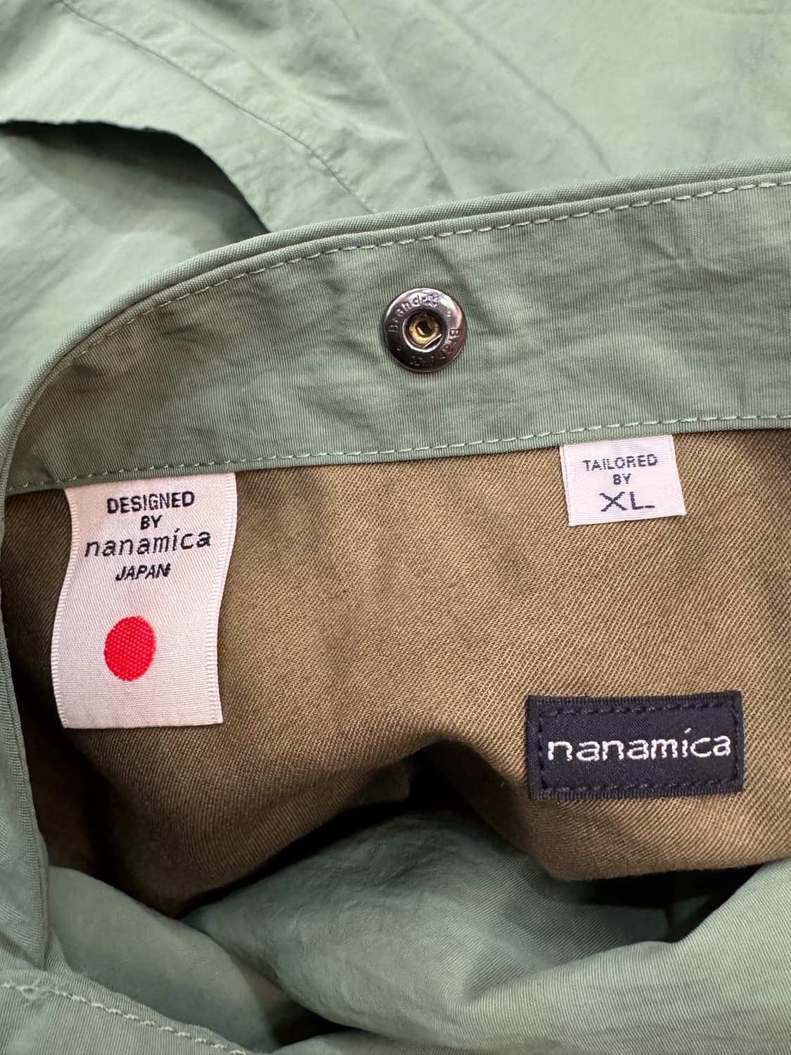 [XL] 나나미카 리버시블 후드 자켓 페이드 그린  상품이미지9