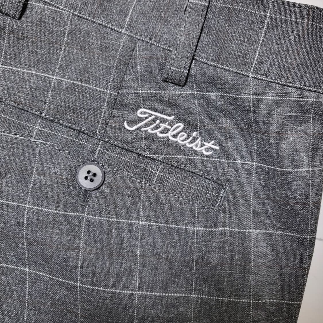 타이틀리스트 체크 골프 바지 상품이미지3