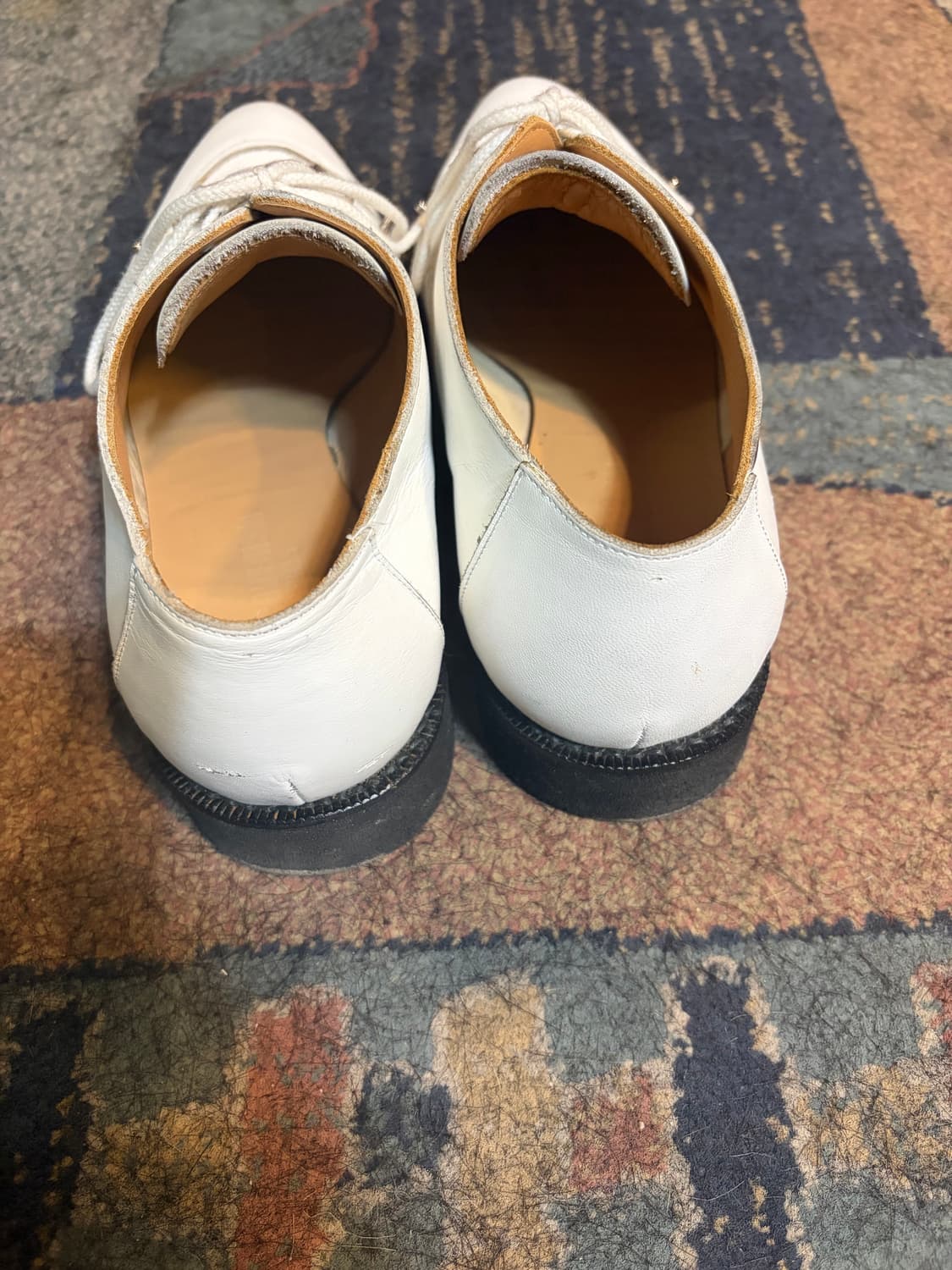 언더커버 20s 스컬 스터드 화이트구두 size 270-275 상품이미지4