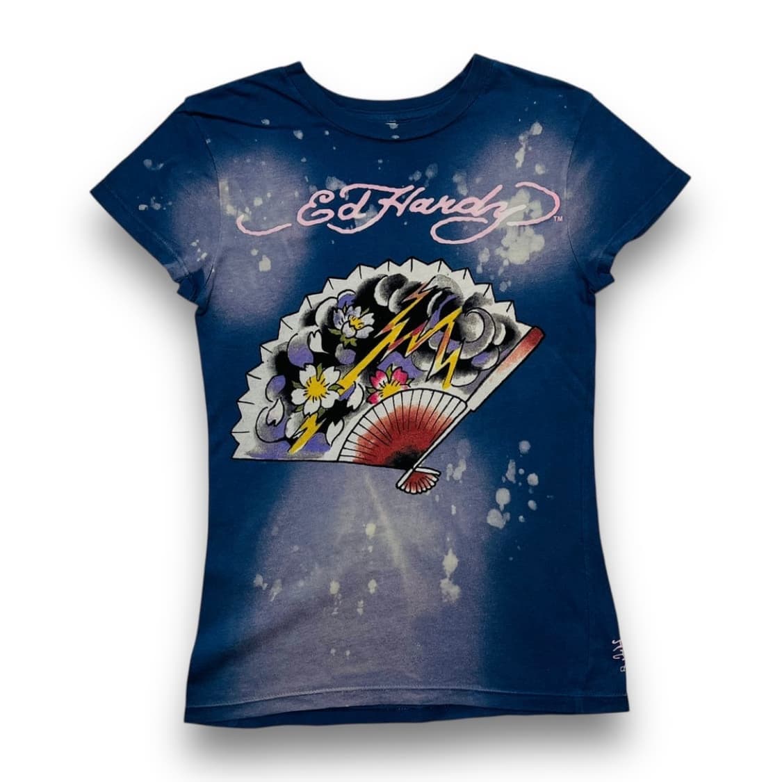 에드 하디 오리엔탈 합죽선 사쿠라 반팔 티셔츠 상품이미지1