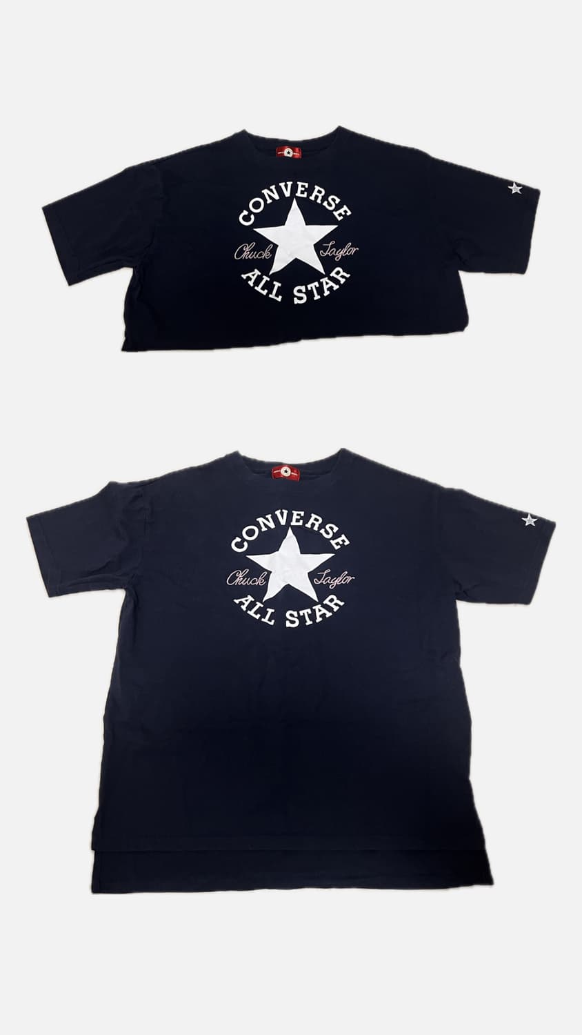 컨버스 네이비 반팔 상품이미지1