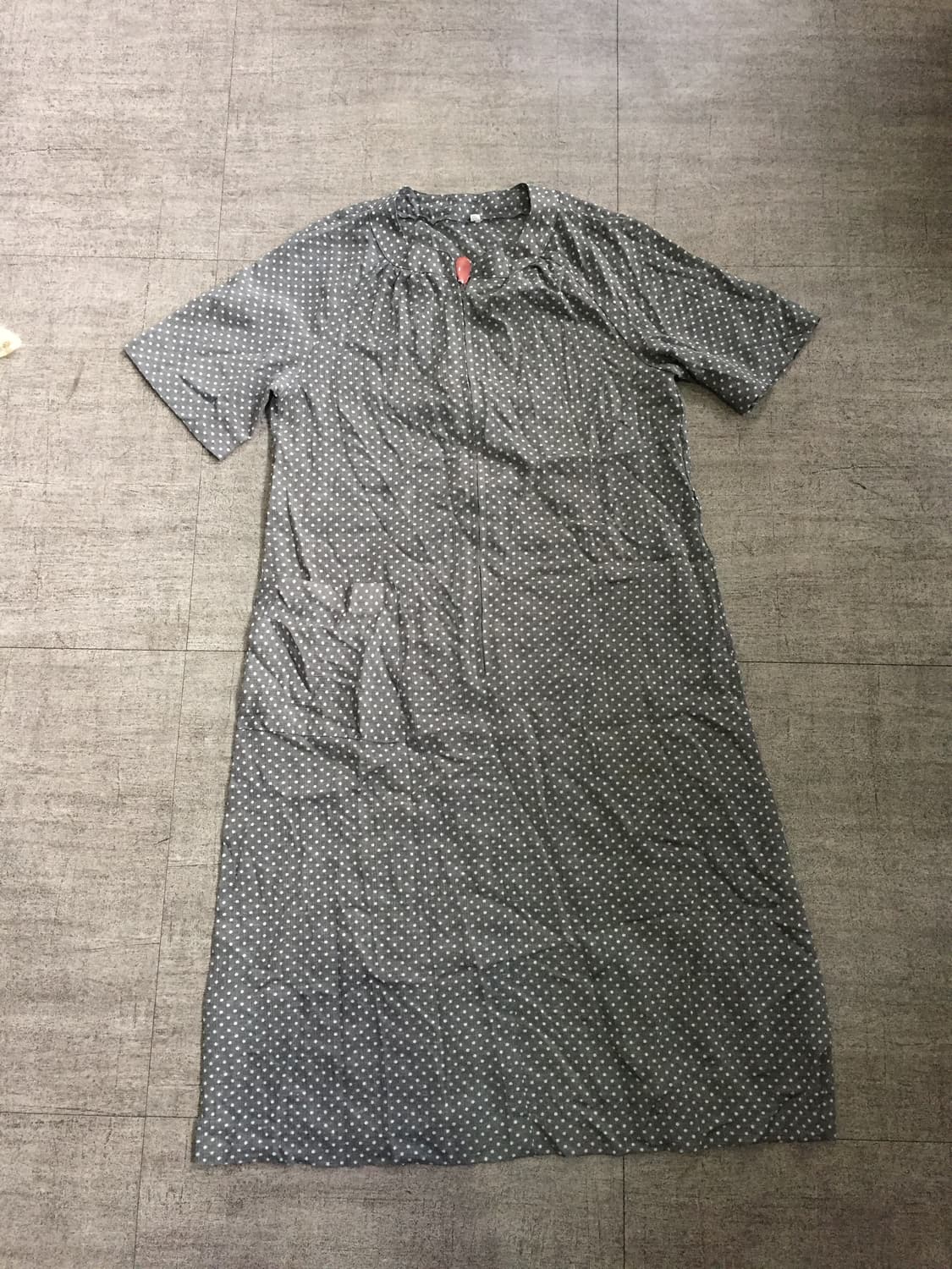 일본빈티지 하구미모리걸 할메카지 달천깔페어리 레이어드도트원피스 상품이미지1