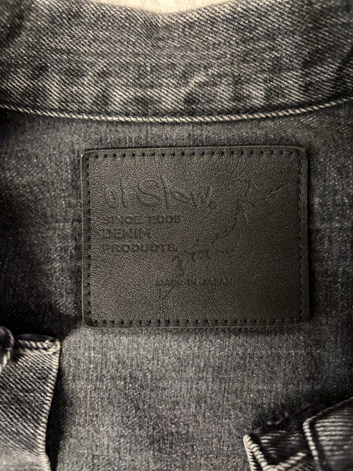 2차 세계대전 타입 | 데님 자켓 셀비지 스톤워 시 블랙 I ORSLow 상품이미지3