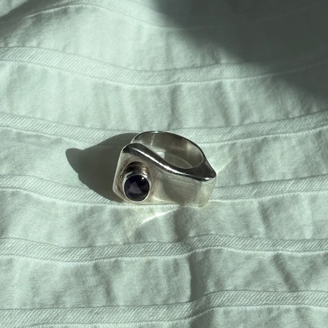 Amethyst wave ring  상품이미지2
