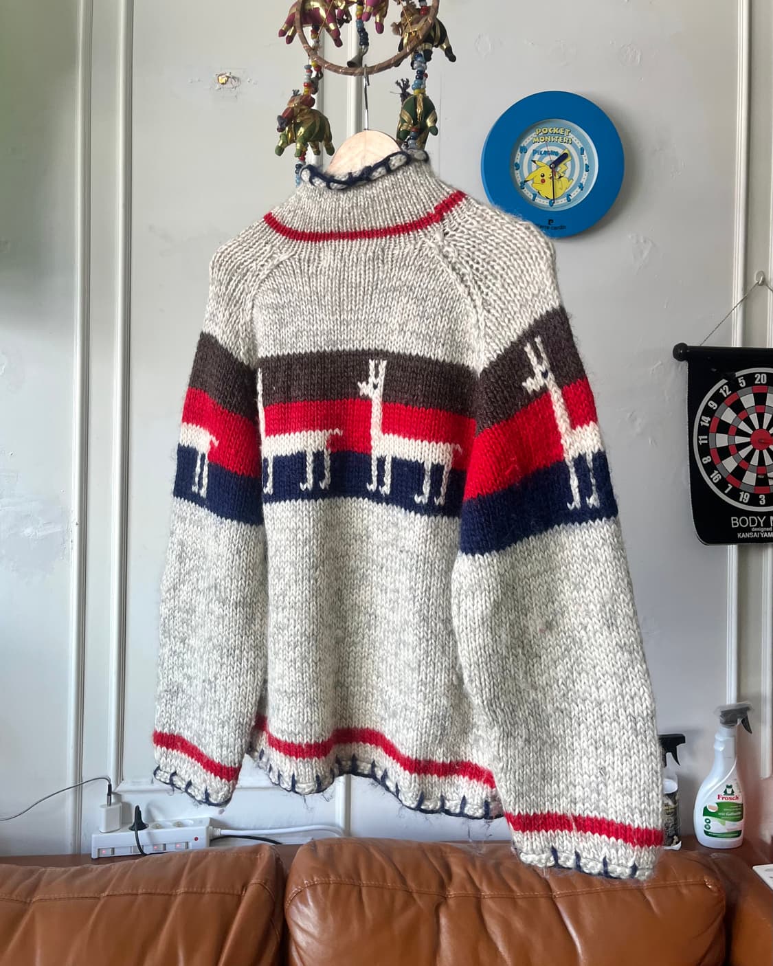 1980s SEVEN ISLAND Old Heavy Wool Knit 상품이미지9
