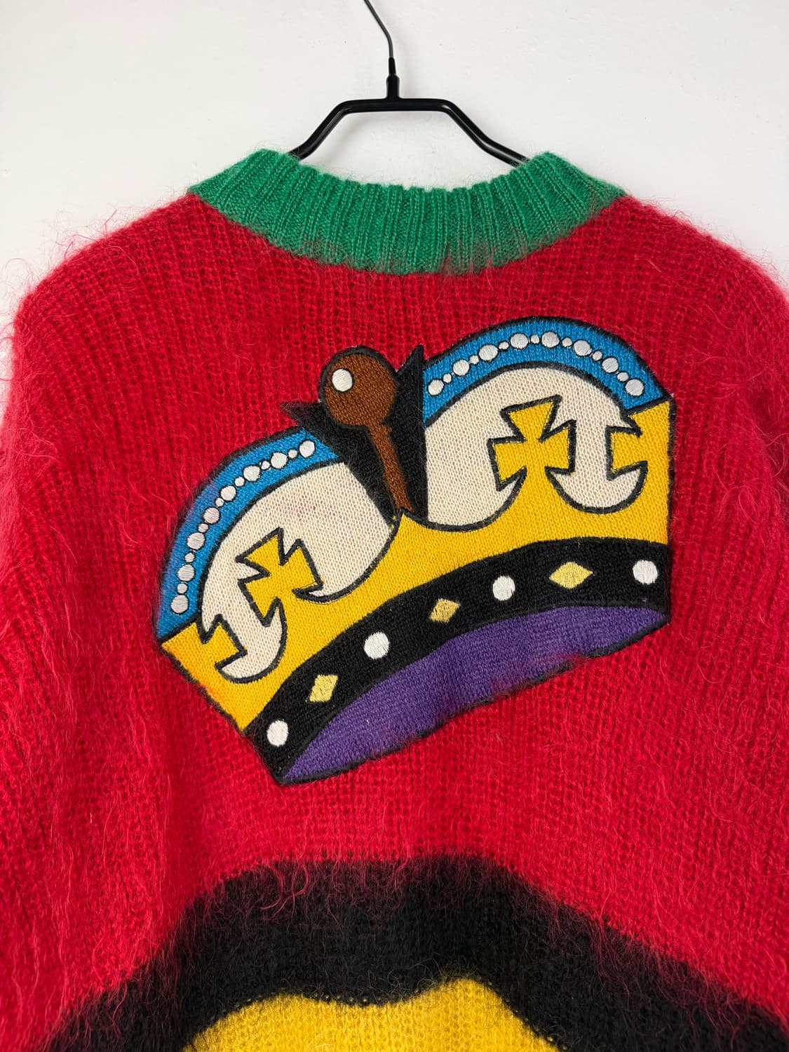 90s 빈티지 모헤어 니트 상품이미지2