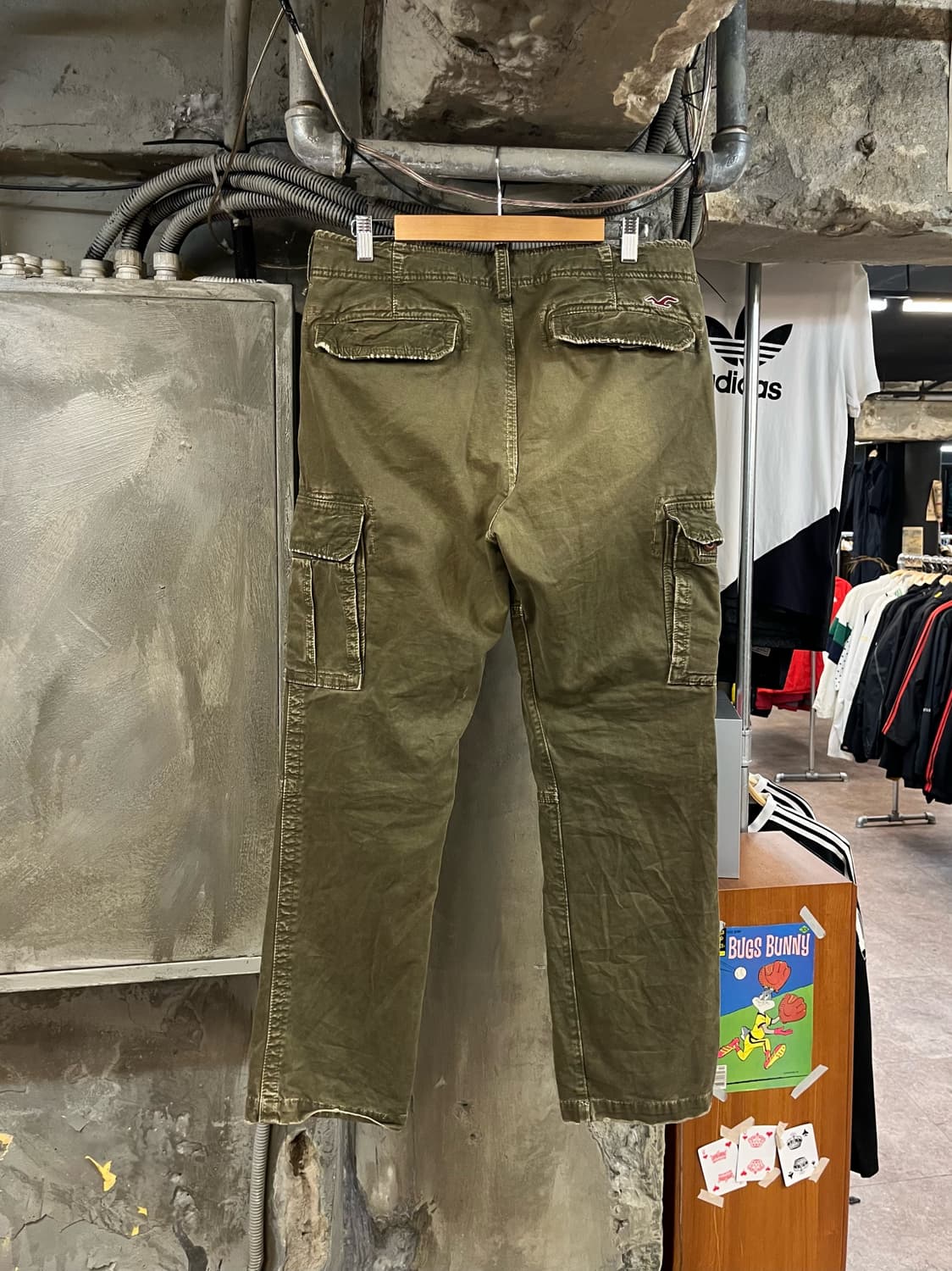 홀리스터 카고 팬츠 카키 33X32 #csz2262 상품이미지2