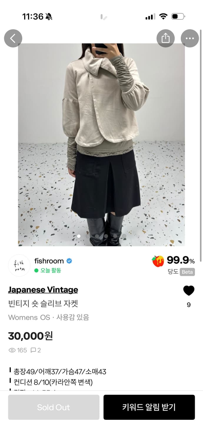 Vintage jacket 상품이미지2