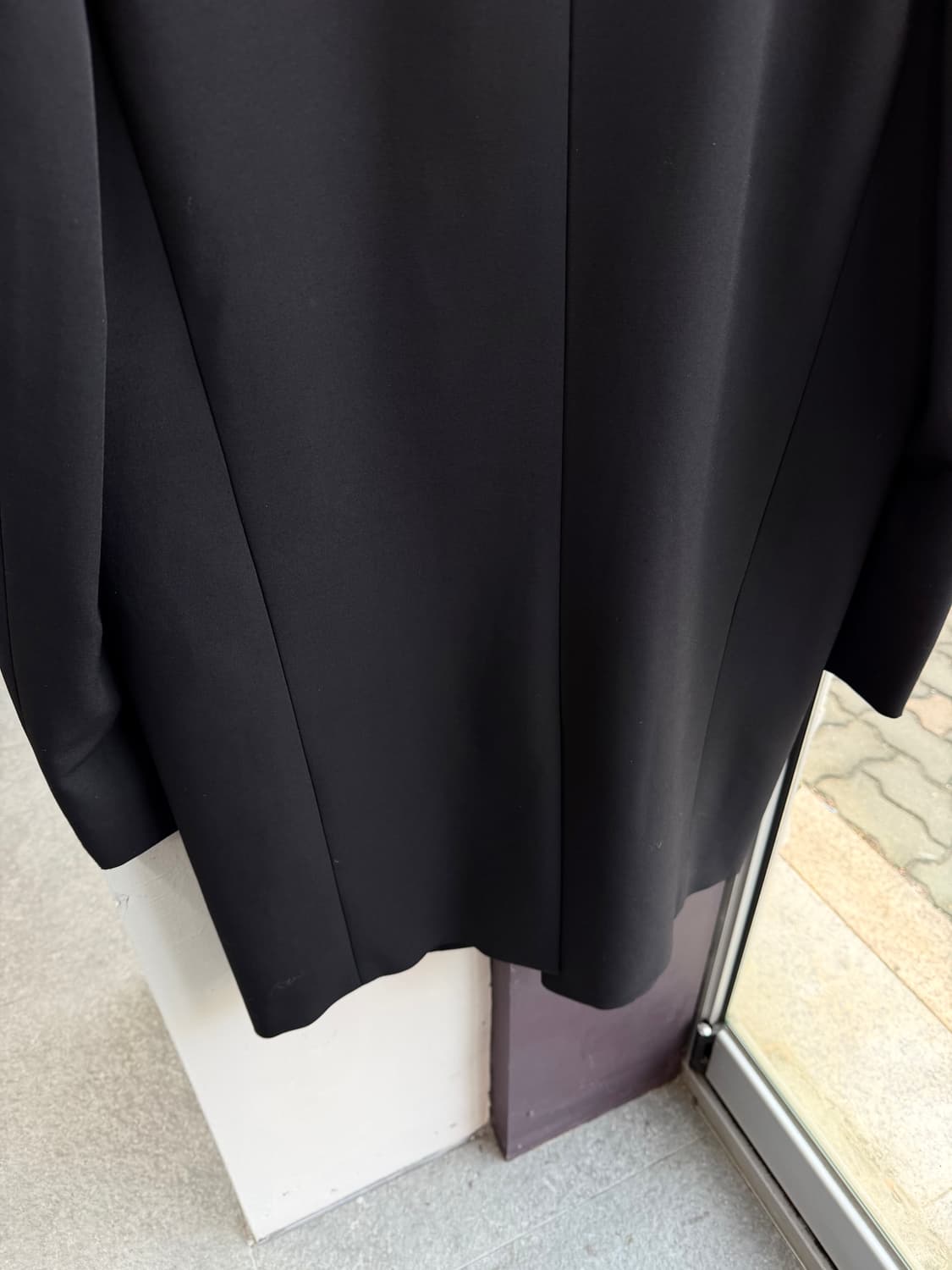 100/ 시스템옴므 브라이튼 사선 원버튼 자켓 상품이미지8