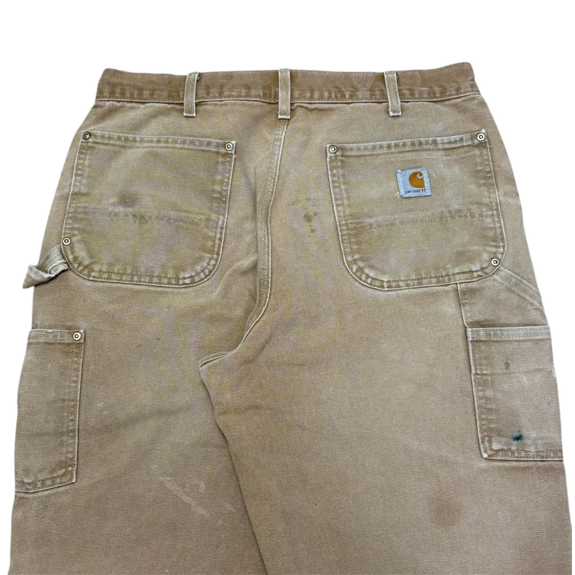 칼하트 B01 더블니 usa 브라운 faded 상품이미지4