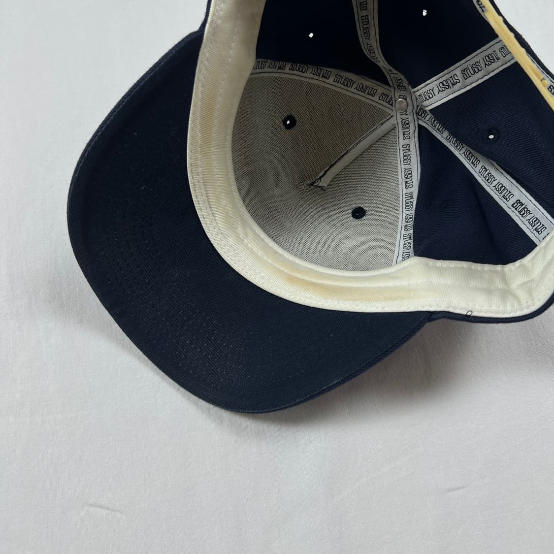 00‘s 스투시 stussy 로고 스냅 캡 모자 상품이미지6