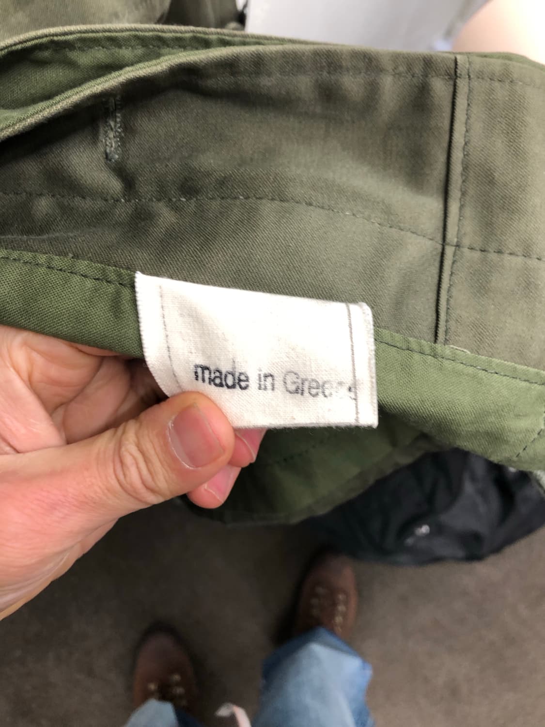 90s 그리스군 m43 필드 자켓 상품이미지4