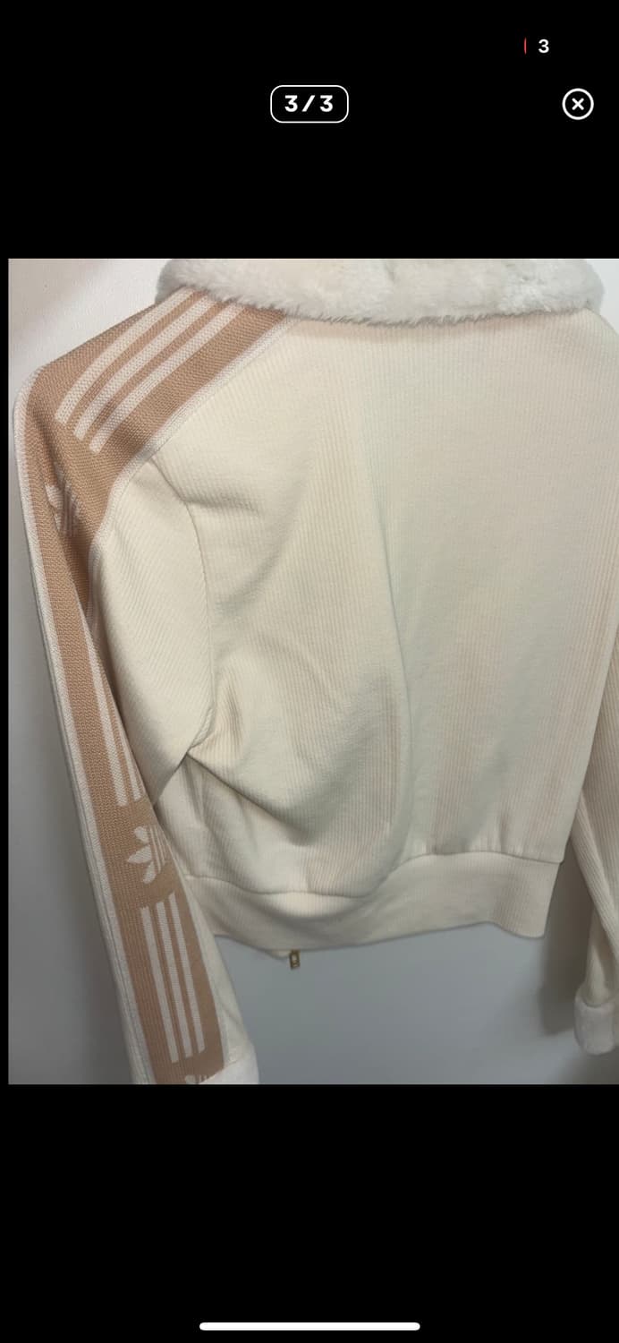 아디다스 스키 시크 퍼 자켓 S 상품이미지2