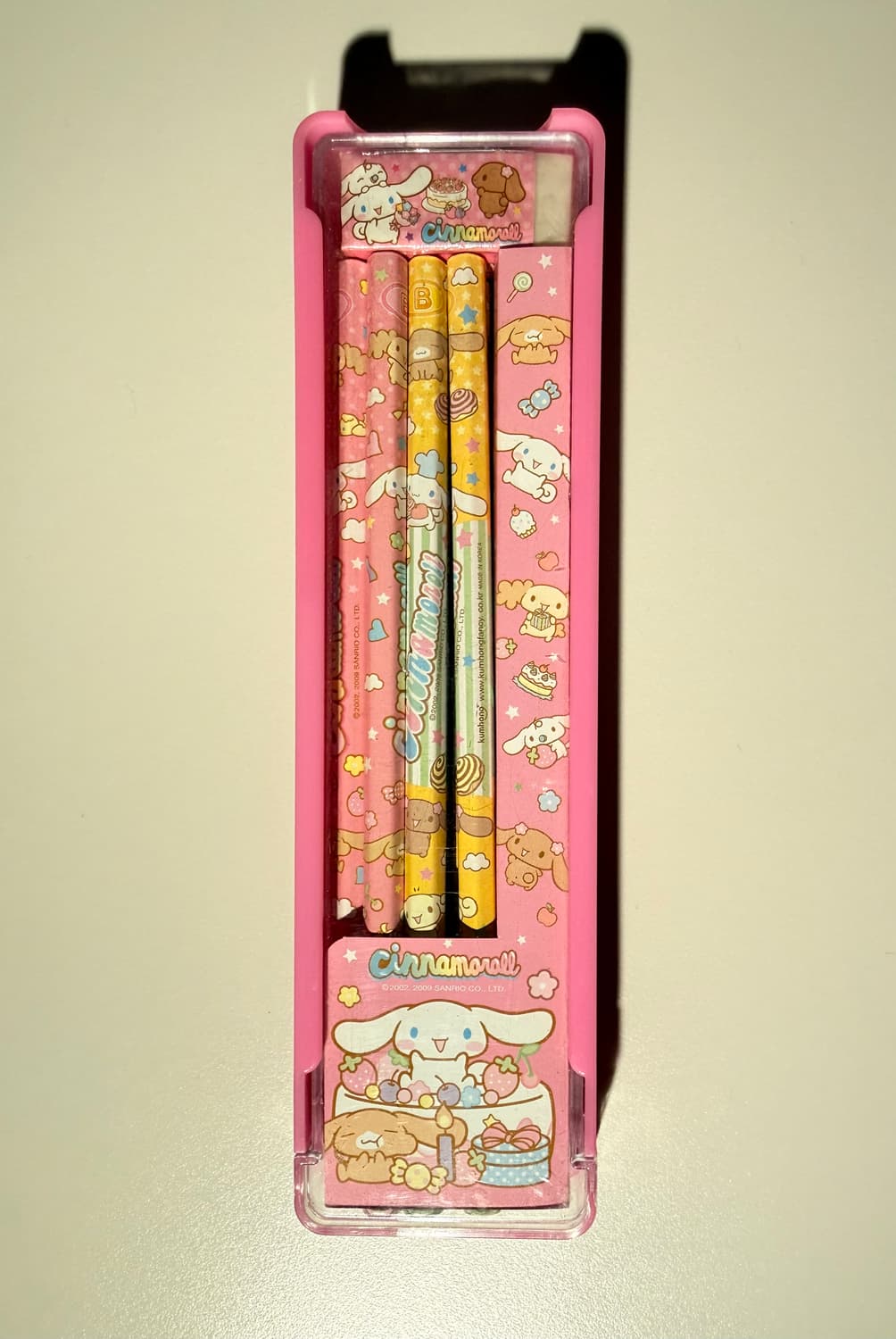산리오 시나모롤 프렌즈 고전문구 필기구+케이스 상품이미지5