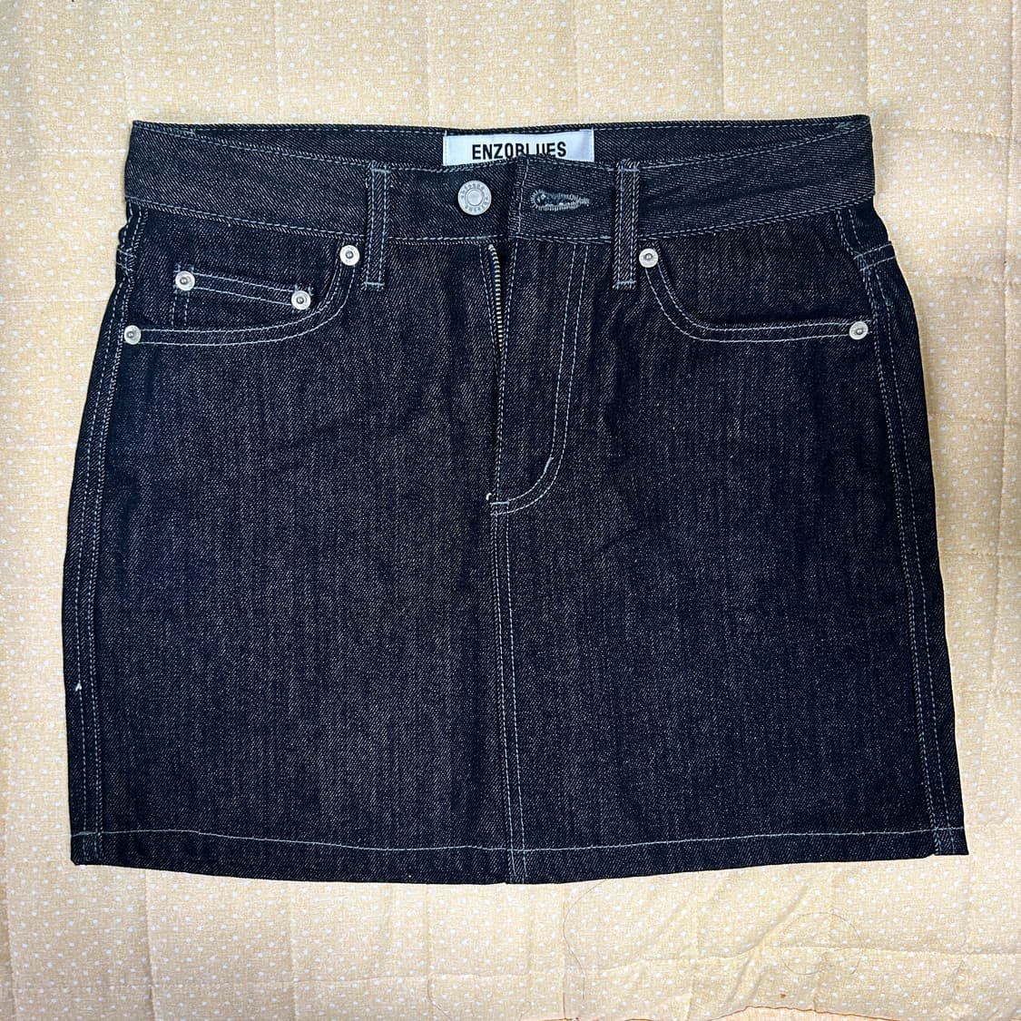 엔조블루스 셀비지 청치마 상품이미지1