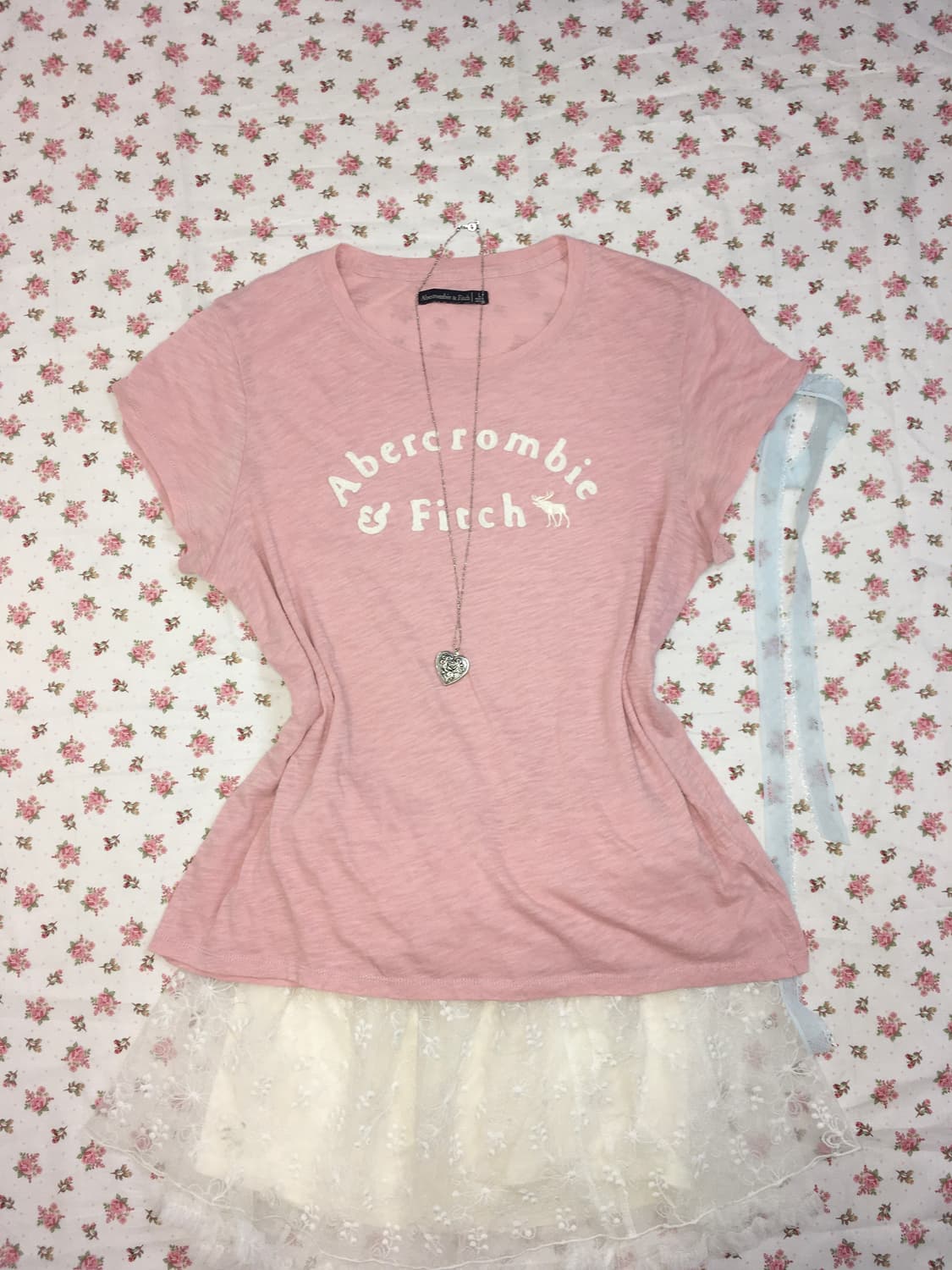 Abercrombie highteen pink t shirt 상품이미지6