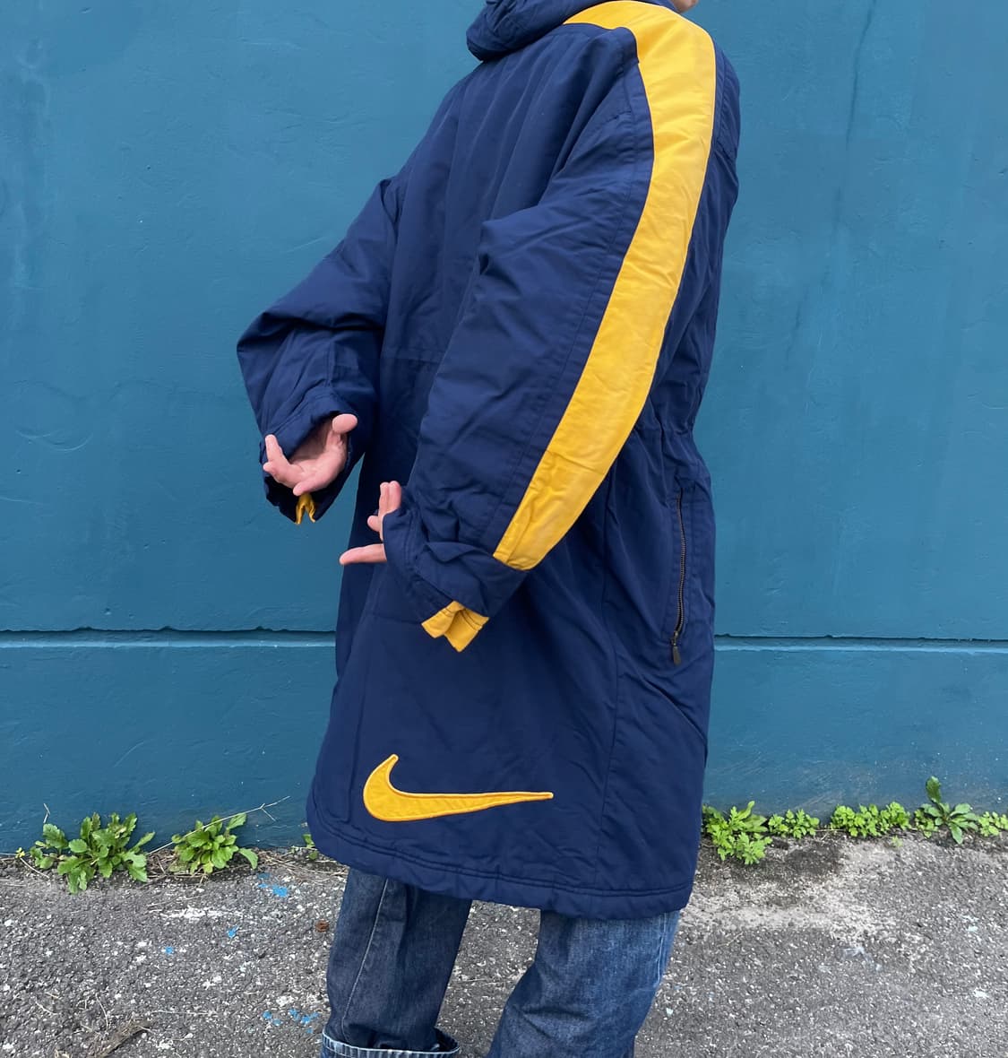 '90s-'00s Nike 올드스쿨 롱파카 상품이미지1