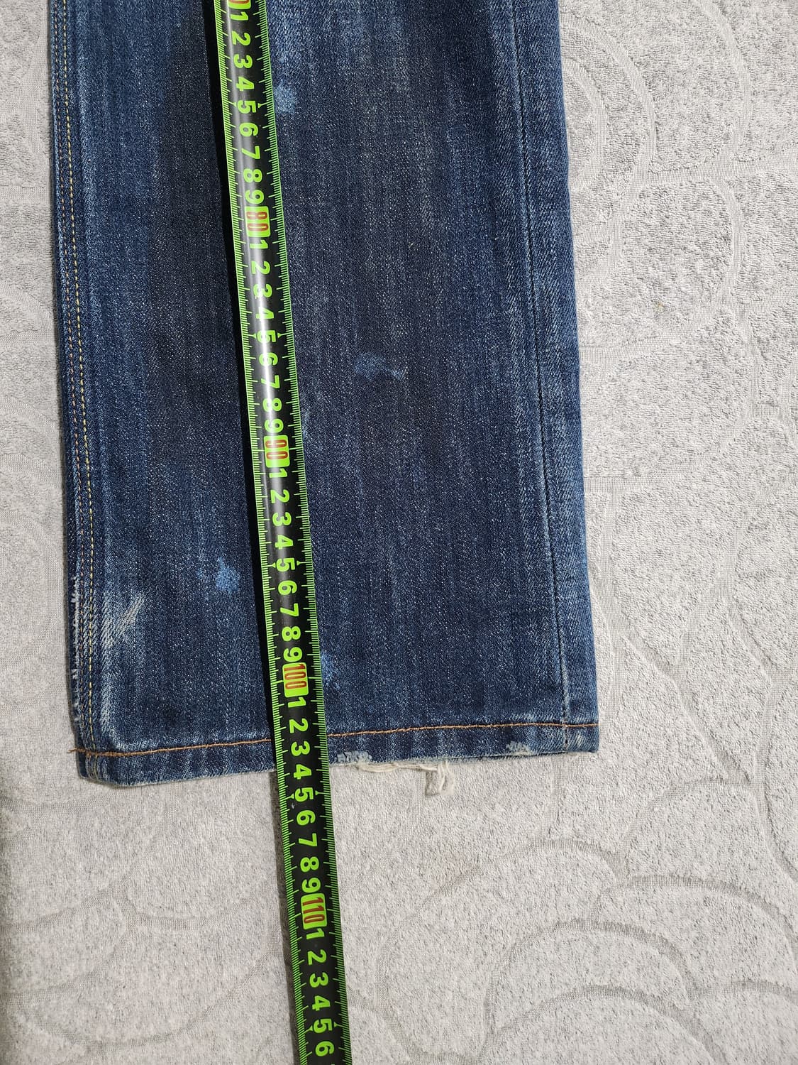 아르마니 익스체인지 빈티지 블루 워싱 팬츠 - 31 상품이미지10