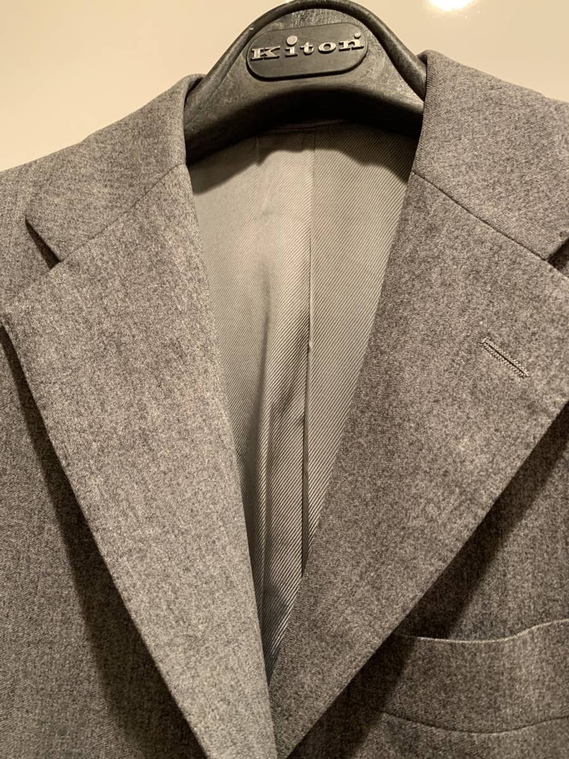 Strasburgo Japan / 울 플란넬 자켓 그레이 44 상품이미지2