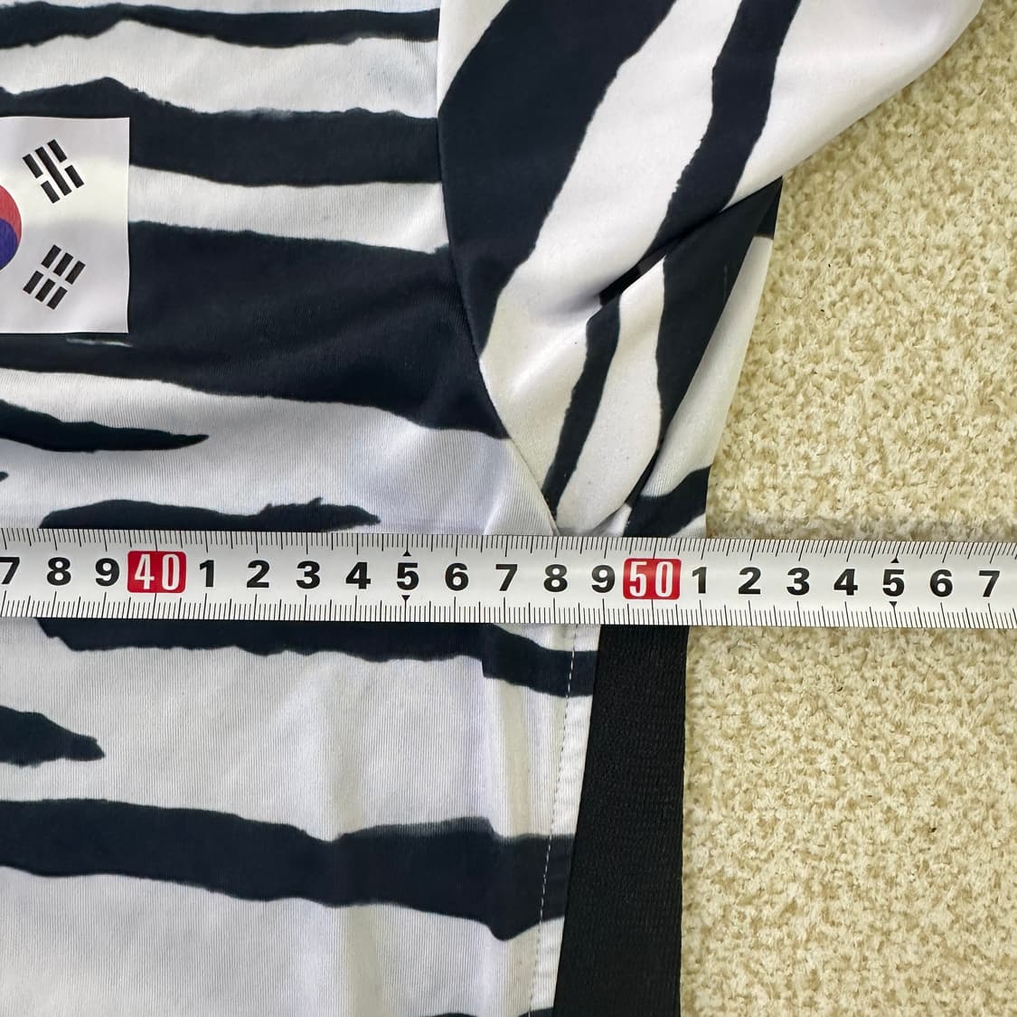 실측확인 대한민국 스타디움 어웨이 유니폼 0323D 상품이미지4