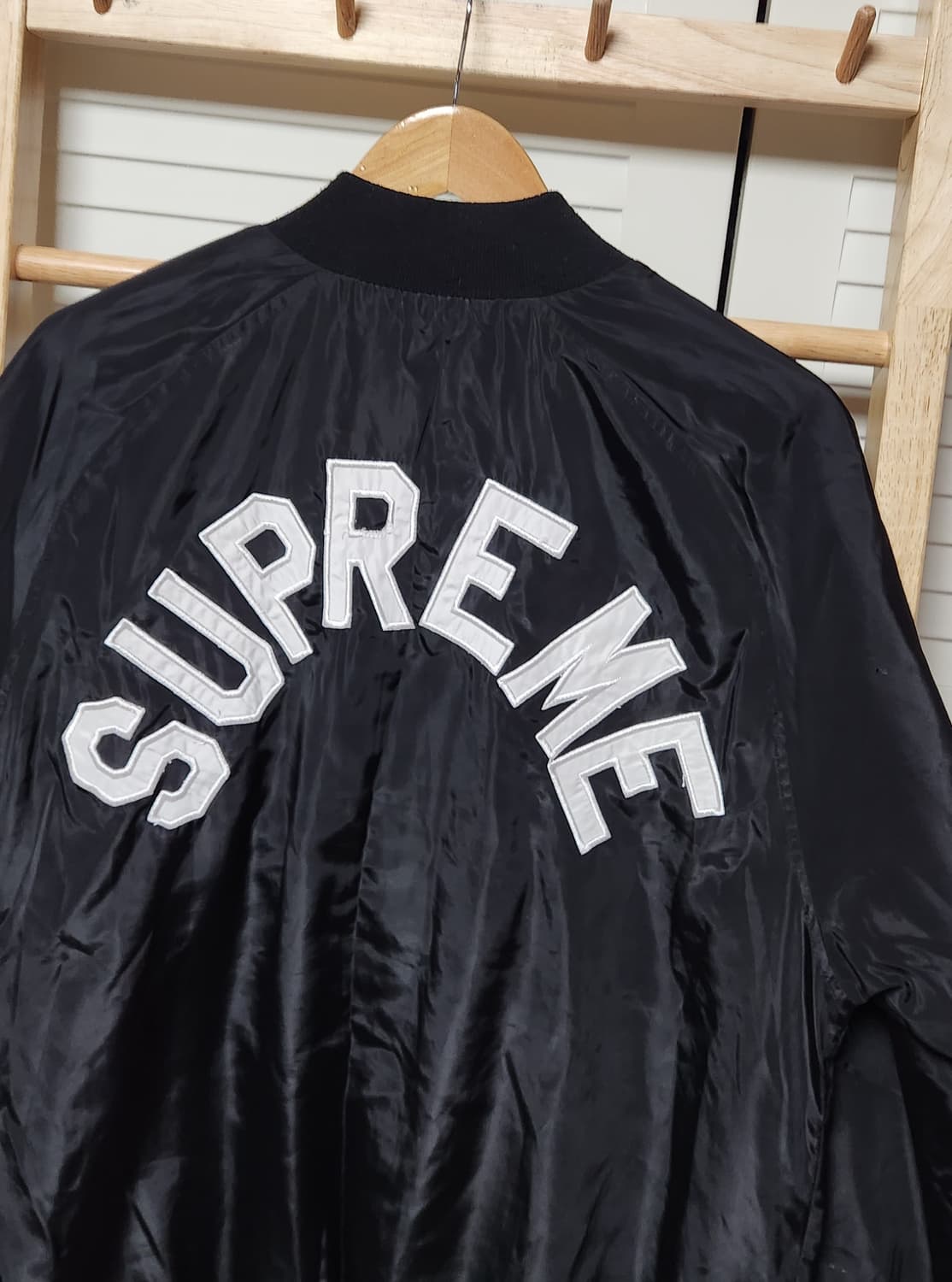 슈프림x챔피온 11ss 스타디움 바시티 점퍼 자켓 상품이미지5