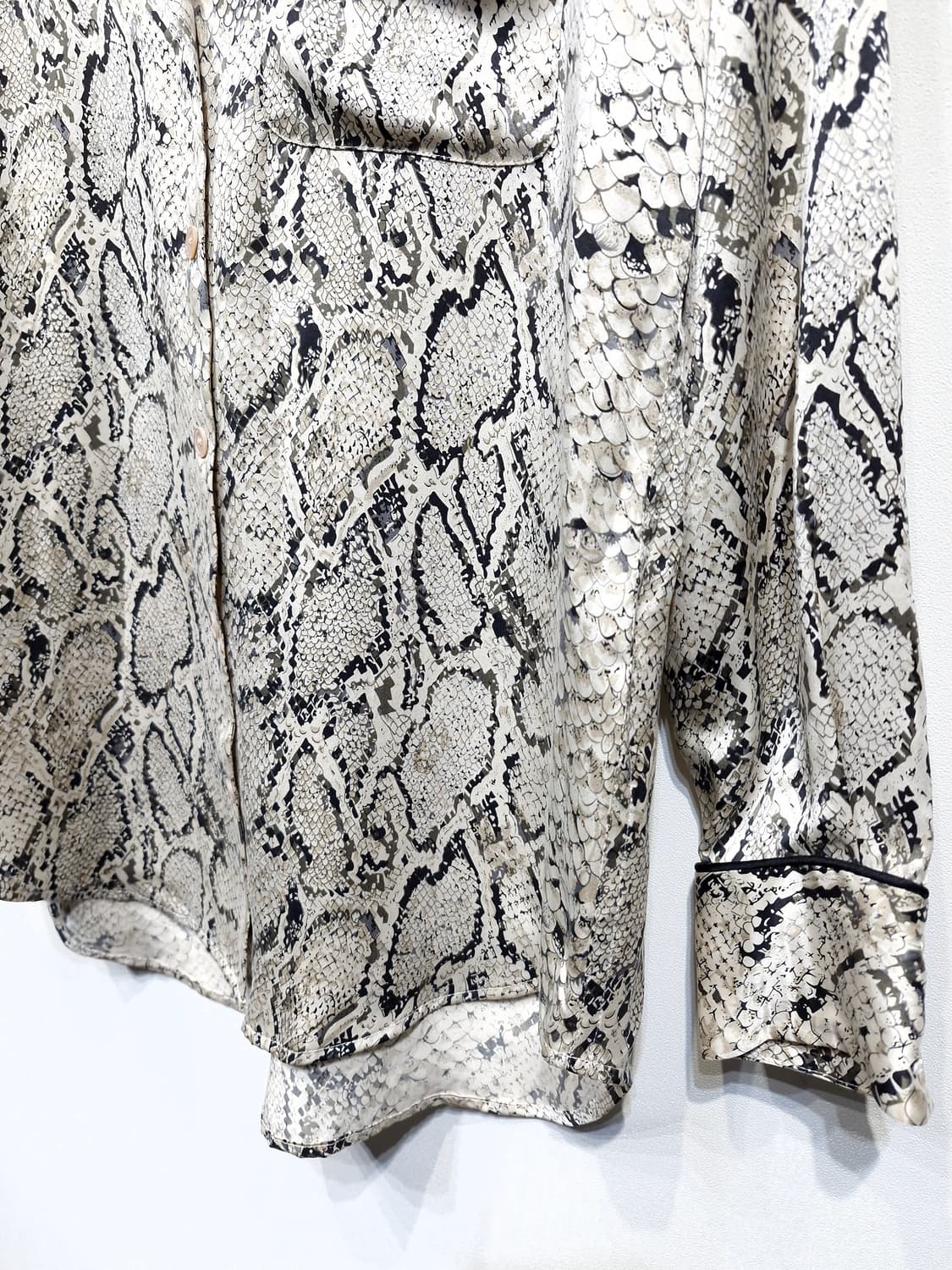 EQUIPMENT 이큅먼트 실크100% 블라우스(XS) 상품이미지4