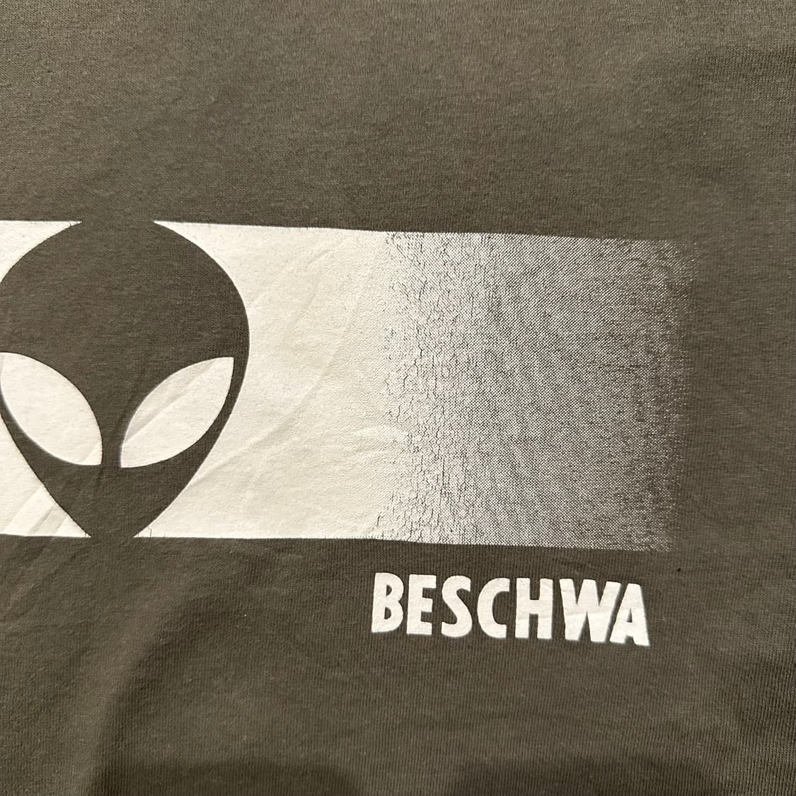 90s Beschwa 에일리언 그래픽 티셔츠 상품이미지6
