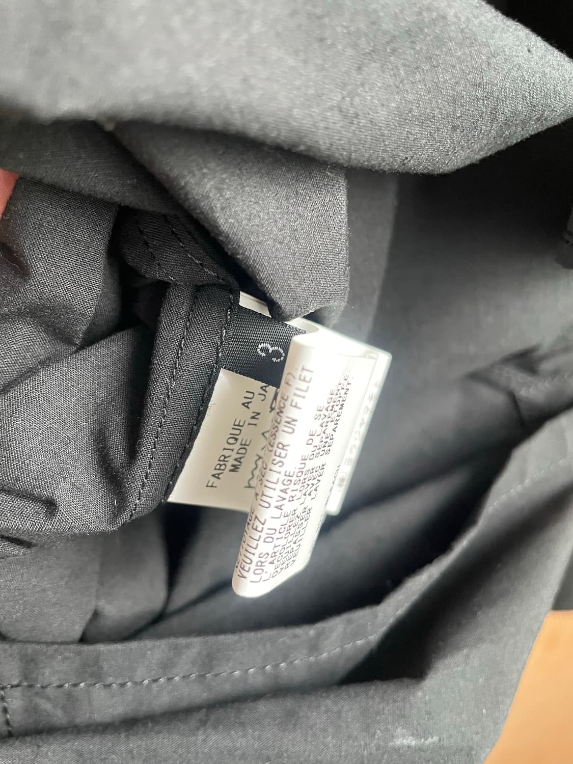 요지야마모토 syte 스카프 셔츠 상품이미지9