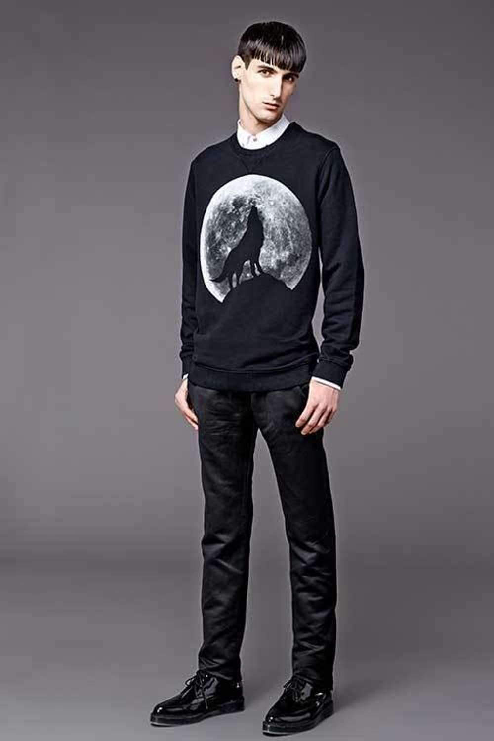 디젤 DIESEL 00's 락시크 울프 크루넥 맨투맨 PN6255 상품이미지2