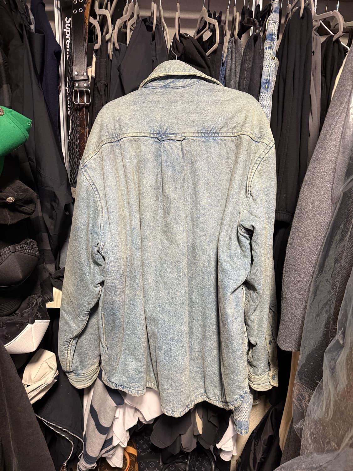 발렌시아가 패디드 청자켓 상품이미지2