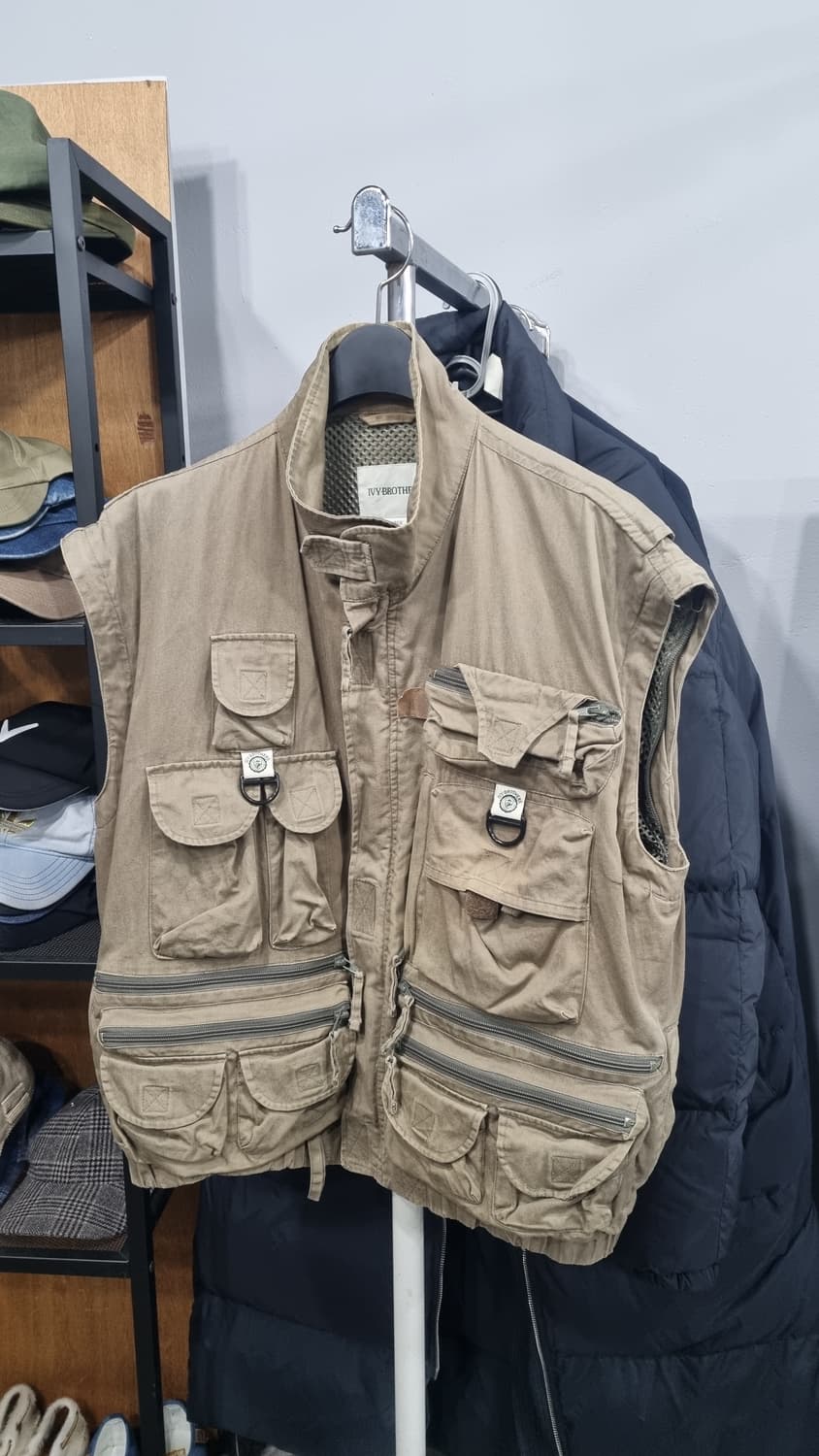아이비브라더스 JPN 면 캠핑 등산 낚시 조끼 105~110 상품이미지1