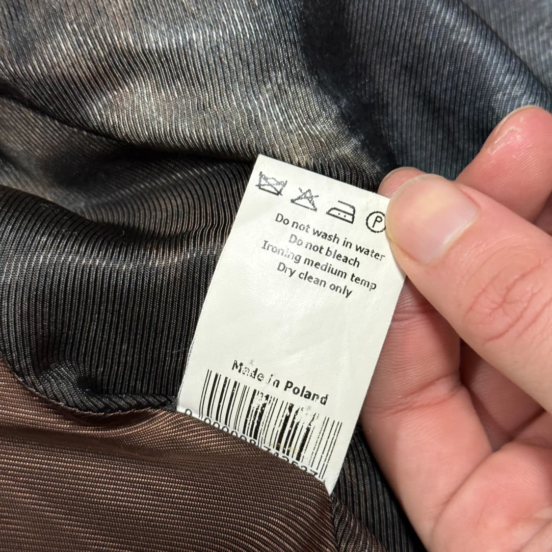 폴 스미스 100% 울 블렌딩 발마칸 맥시 롱 코트 상품이미지7