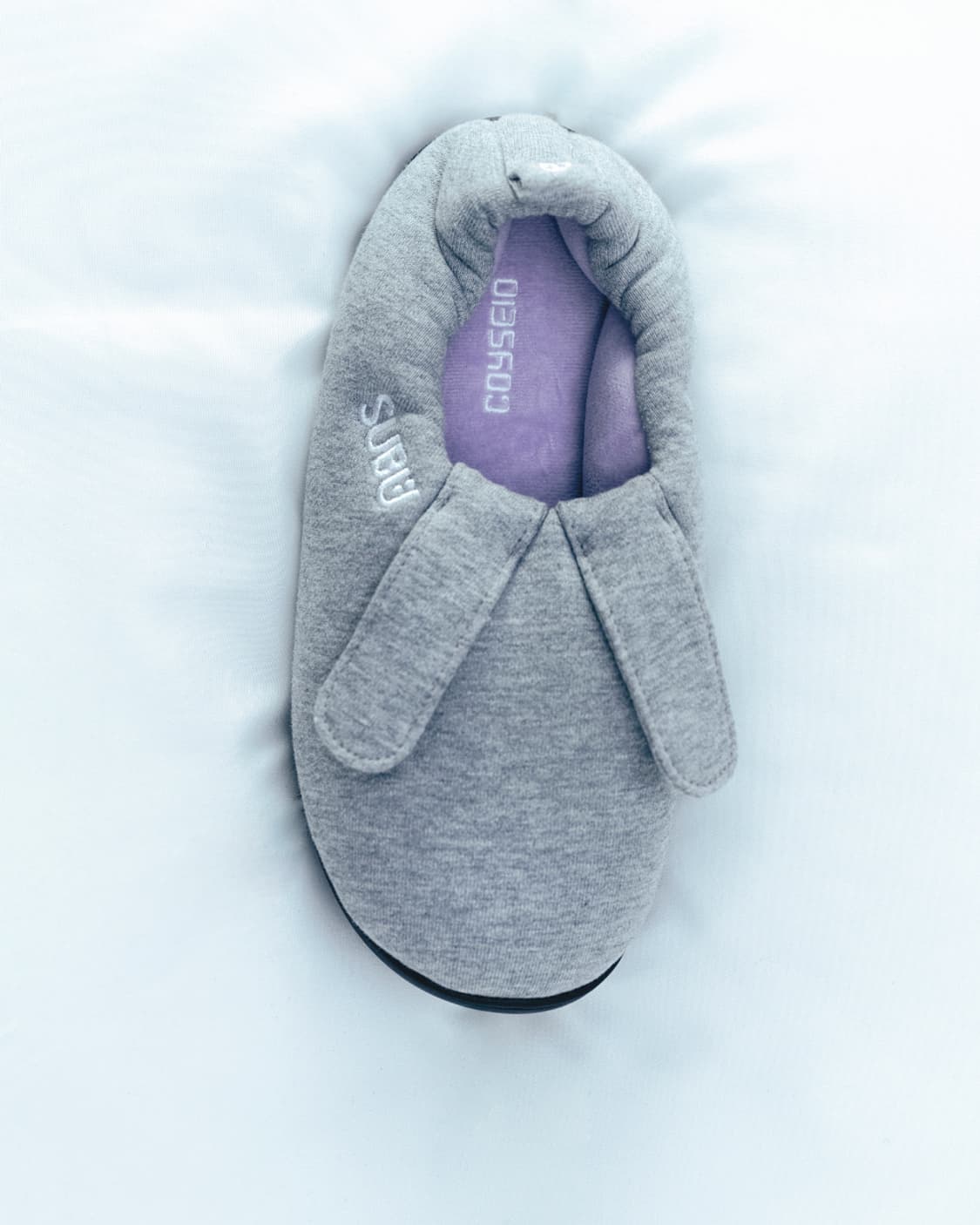 코이세이오x스부 버니즈 스웻 패딩 슈즈 멜란지 그레이 (1사이즈 250) 상품이미지3